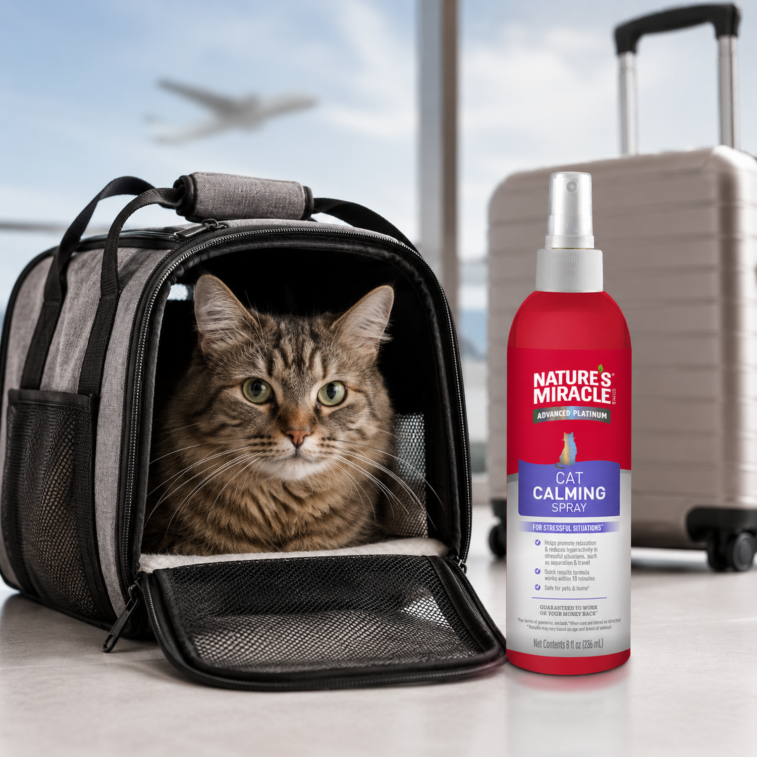 Spray Calmante Gatos Nature’s Miracle 236 ml-6
