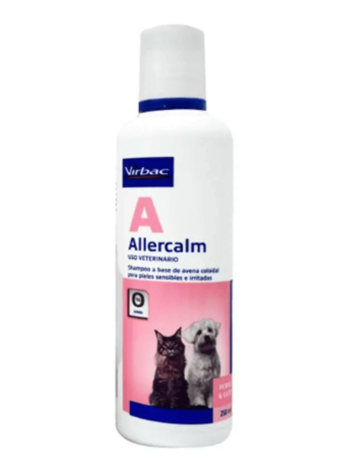 Shampoo Allercalm hipoalergénico y calmante Medicado 250 Ml - Virbac-0