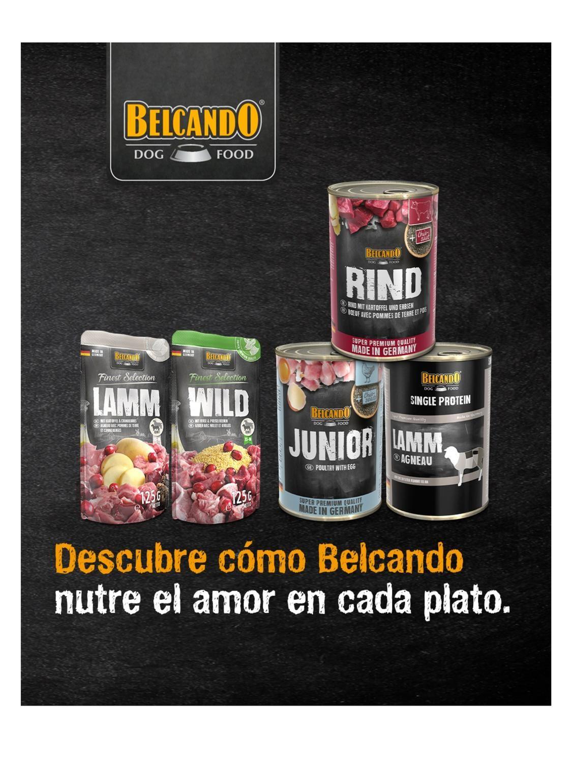 Alimento Belcando Rind Ternera Patatas - Lata De 400 Grs-2