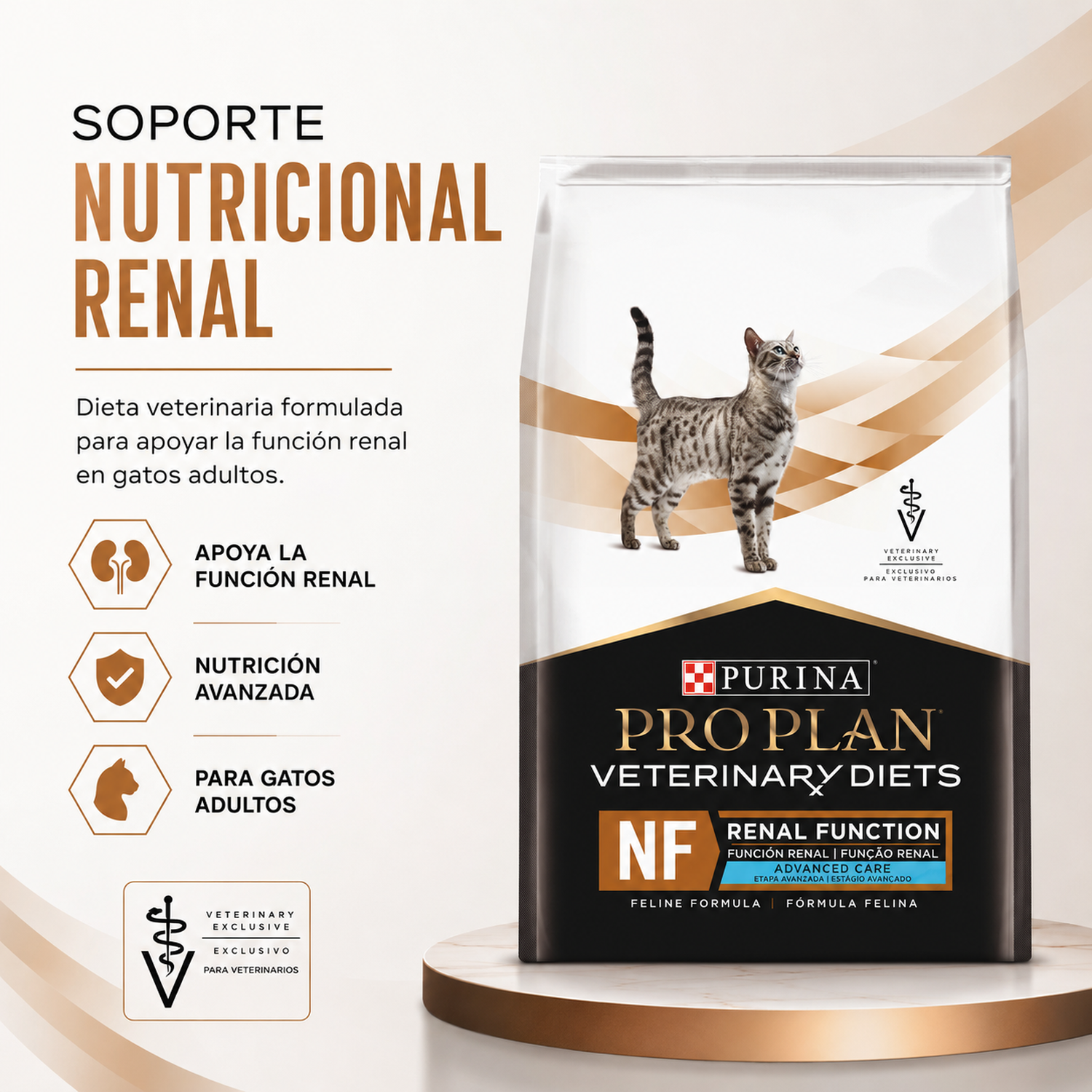 Pro Plan Veterinary Diets NF Renal Advanced Care Gato 1,5 Kg-7