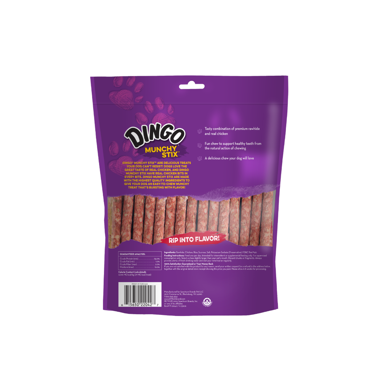 Dingo Munchy Stick 50 Unidades Snack Perro-6
