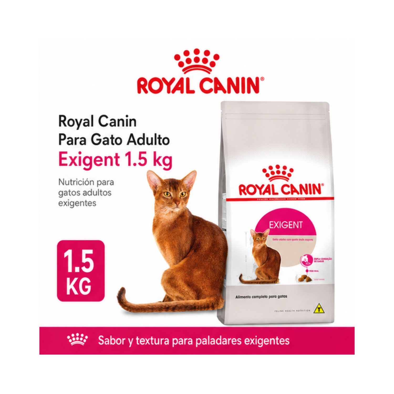 Royal Canin Para Gato Adulto Exigent 1.5 kg-6