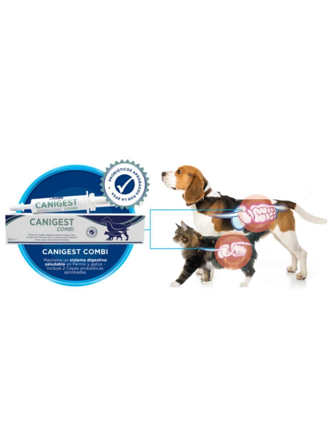 Probiotico Canigest Combi para perros y gatos 32 ml-2