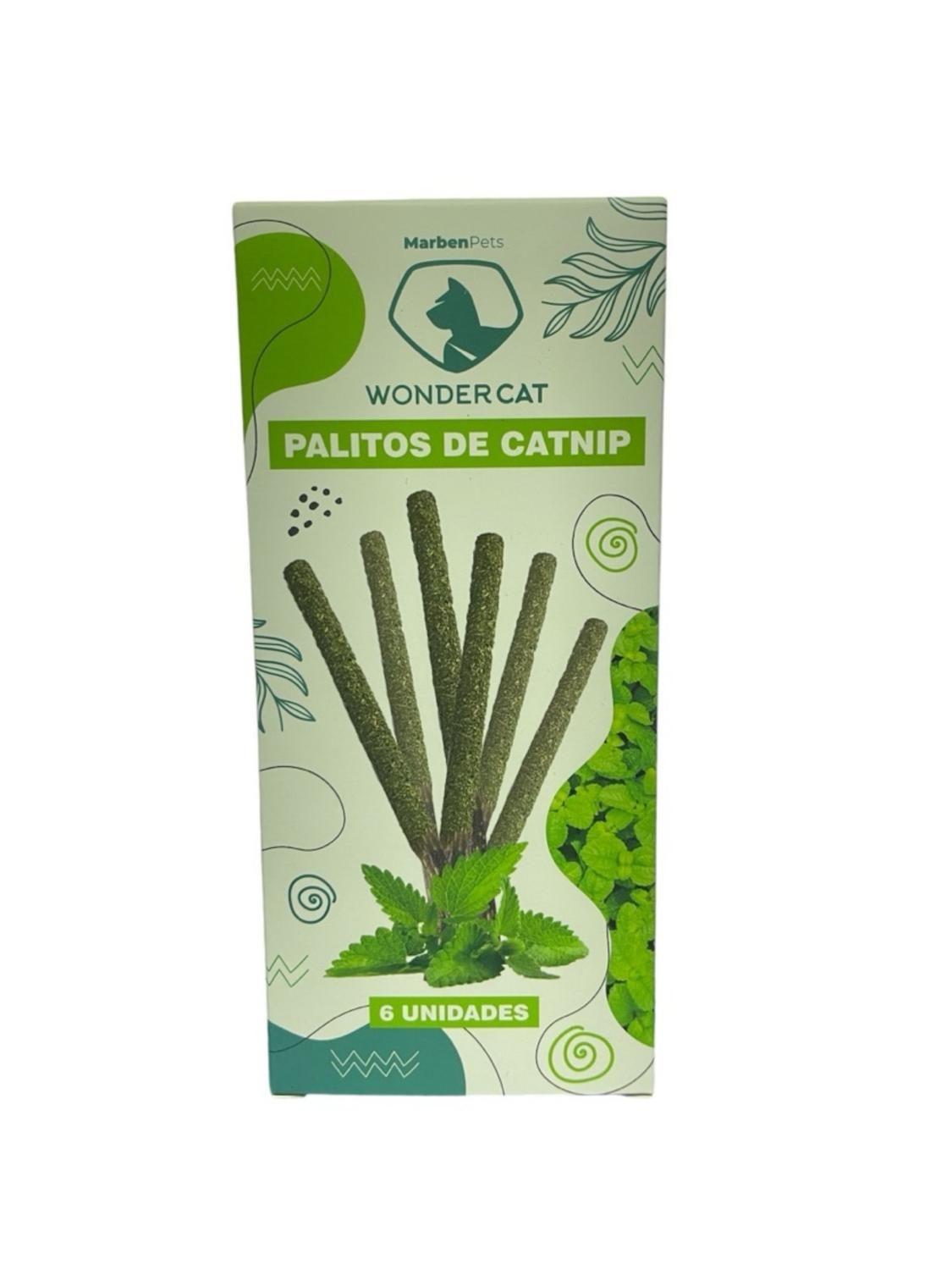 Palitos De Catnip Comestibles Para Gatos 6 Unidades-2