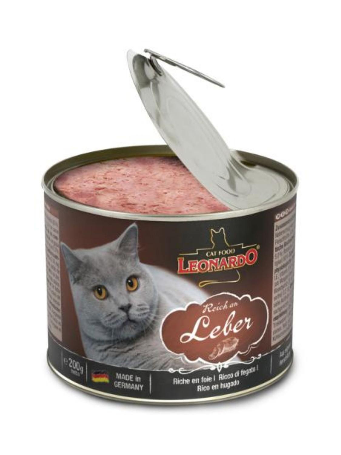 ALIMENTO LEONARDO SABOR HIGADO - LATA 200 G-2