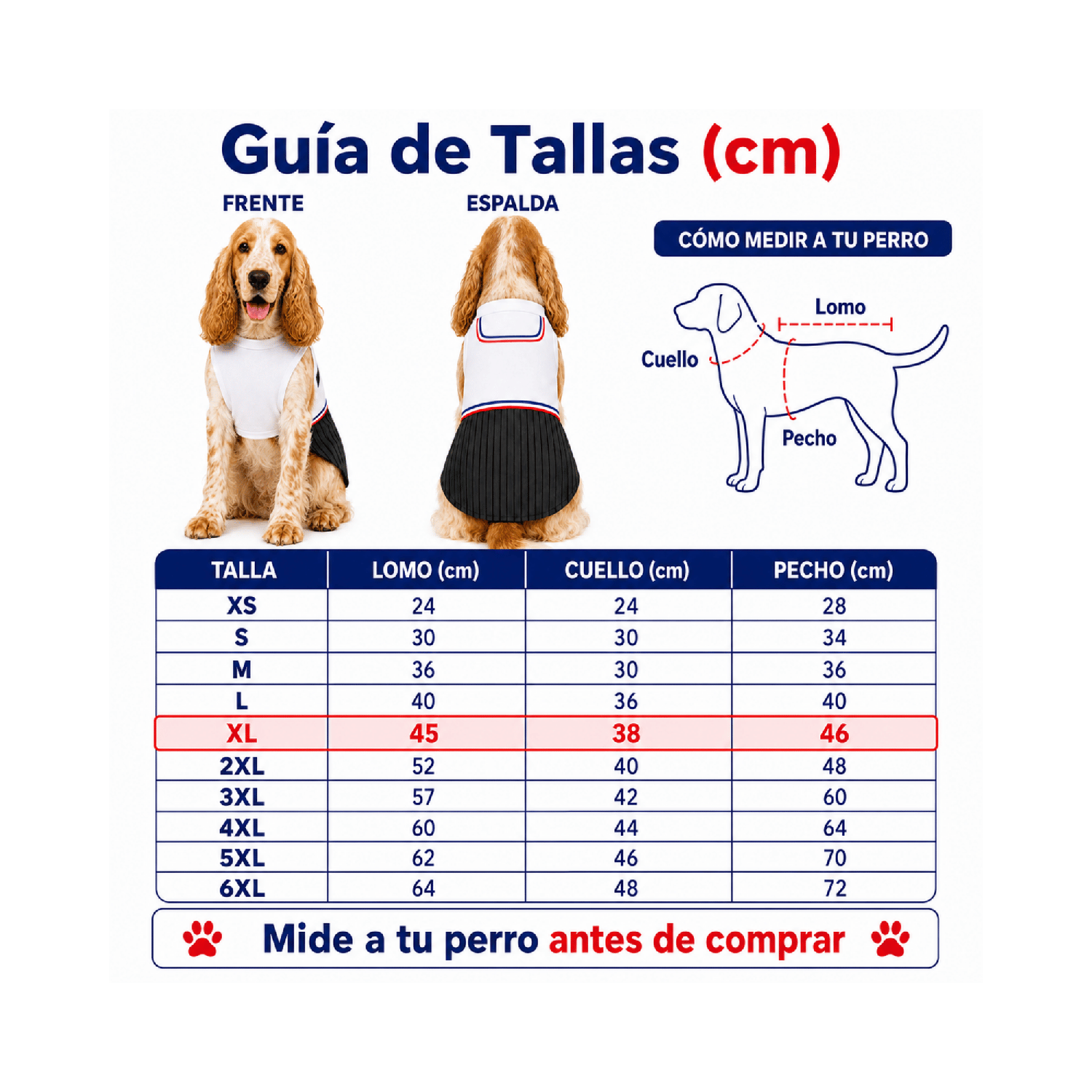 Traje de Huaso Chileno para Perro Talla XL-3