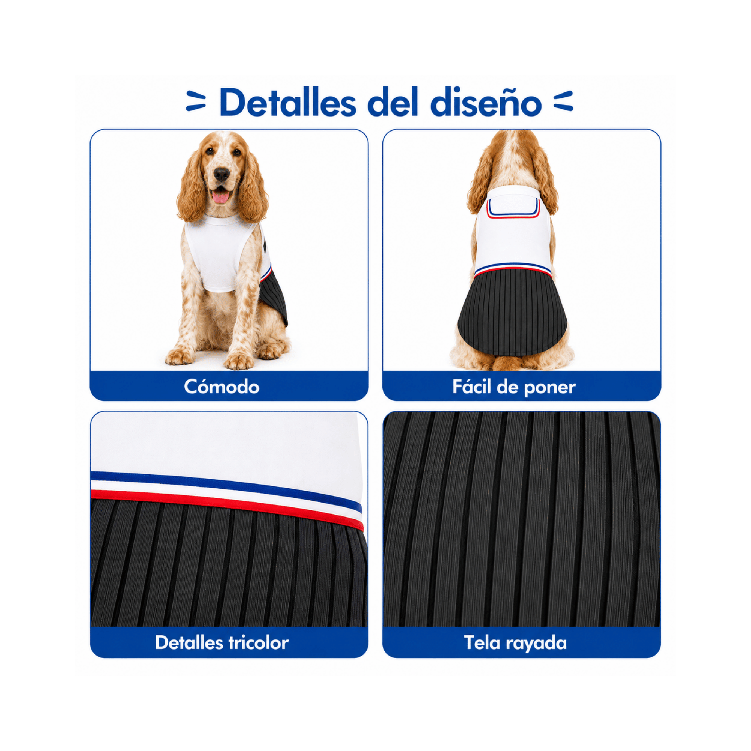 Traje de Huaso Chileno para Perro Talla XL-5