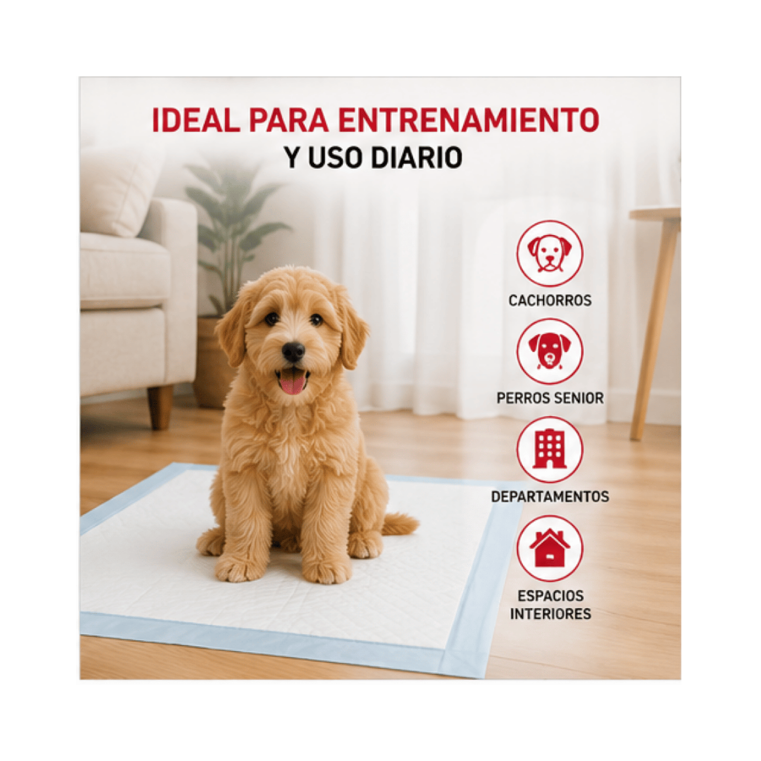 Sabanillas Perro Nature's Miracle 14 Un 53x53 Cm-2