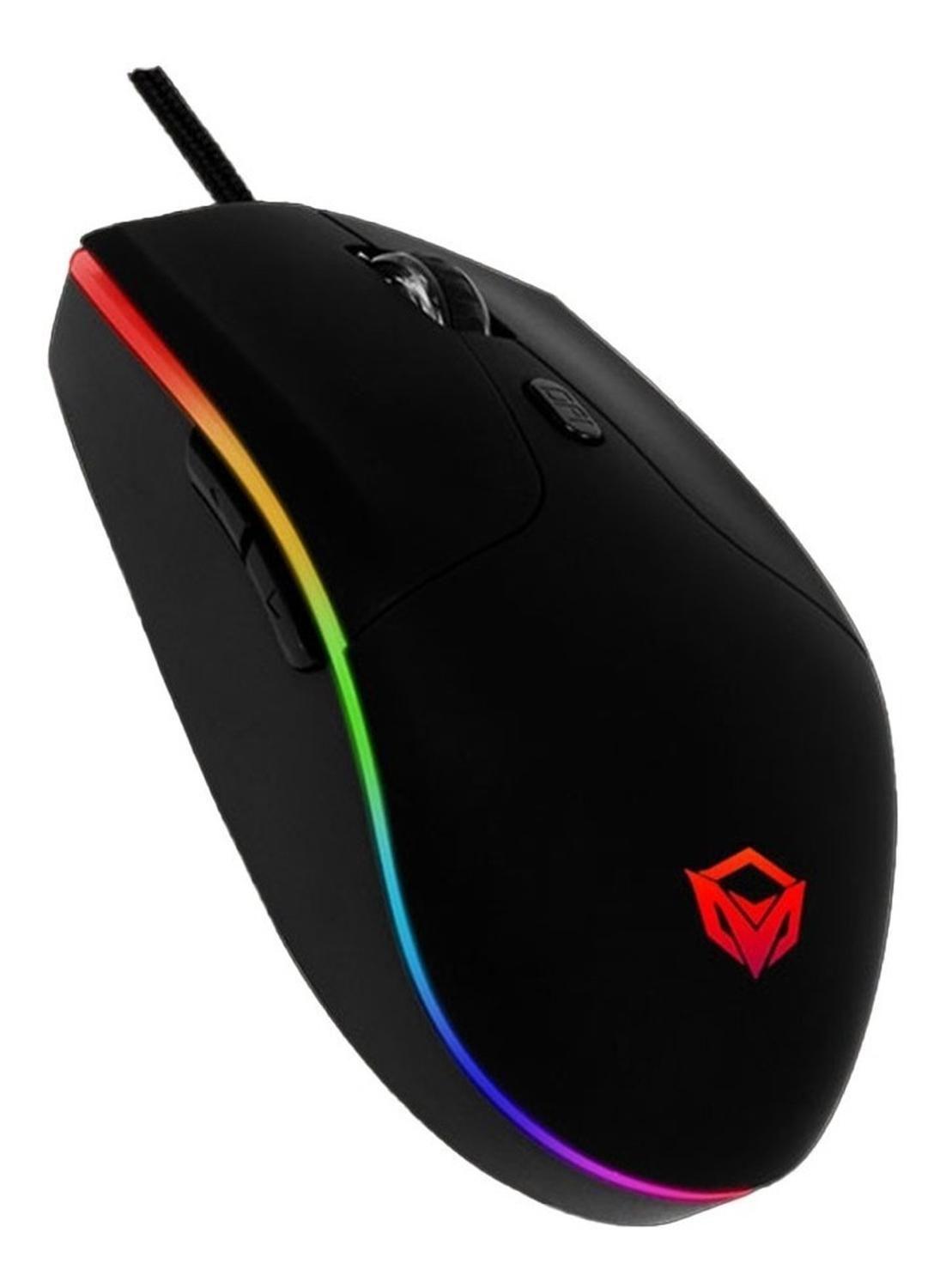 Mouse Gamer RGB Ergonómico Meetion MT-GM21-2