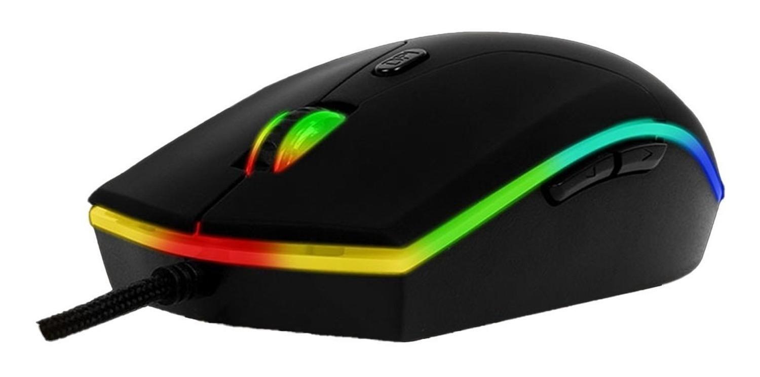 Mouse Gamer RGB Ergonómico Meetion MT-GM21-5
