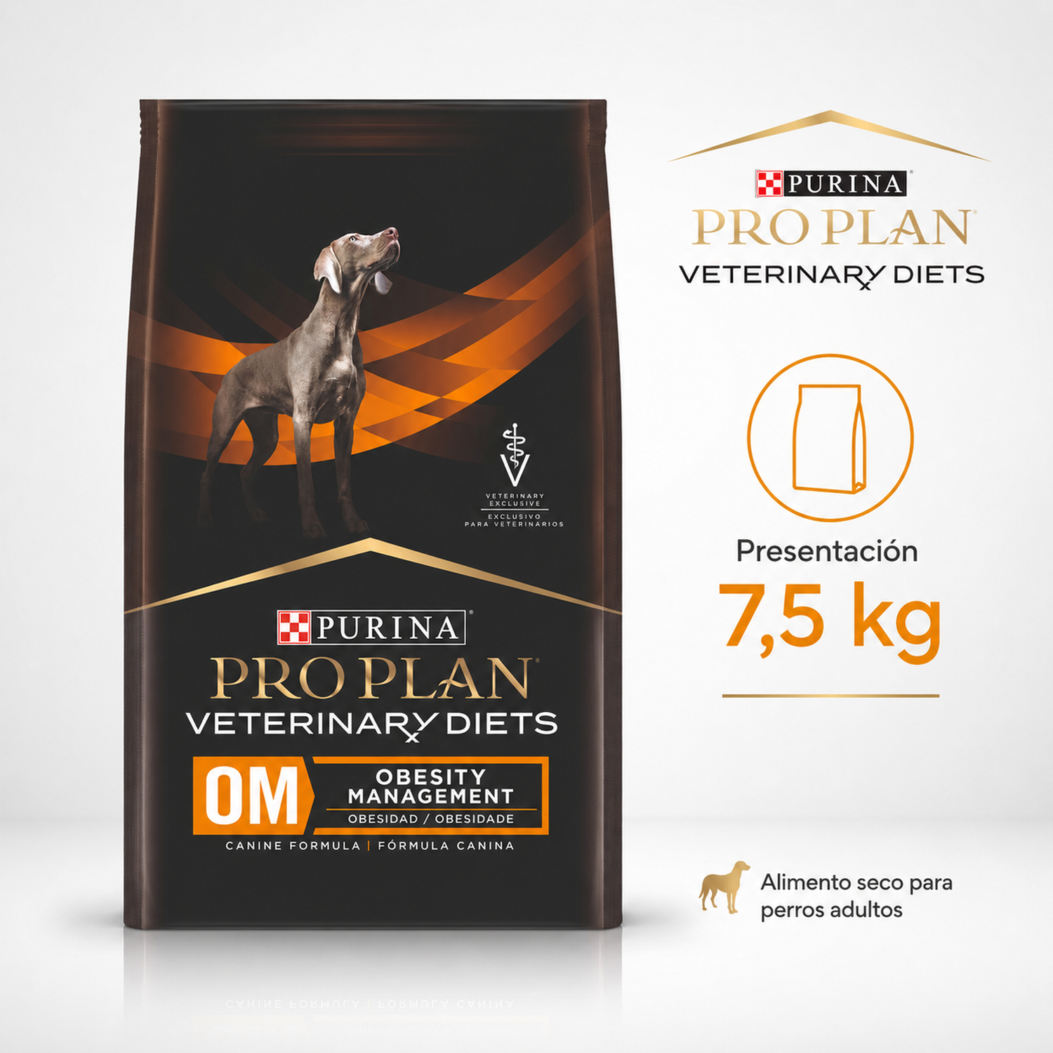 Pro Plan Vet Diets OM Obesidad Perro 7,5 kg-2