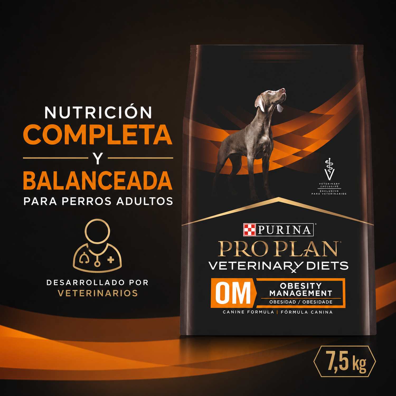 Pro Plan Vet Diets OM Obesidad Perro 7,5 kg-3