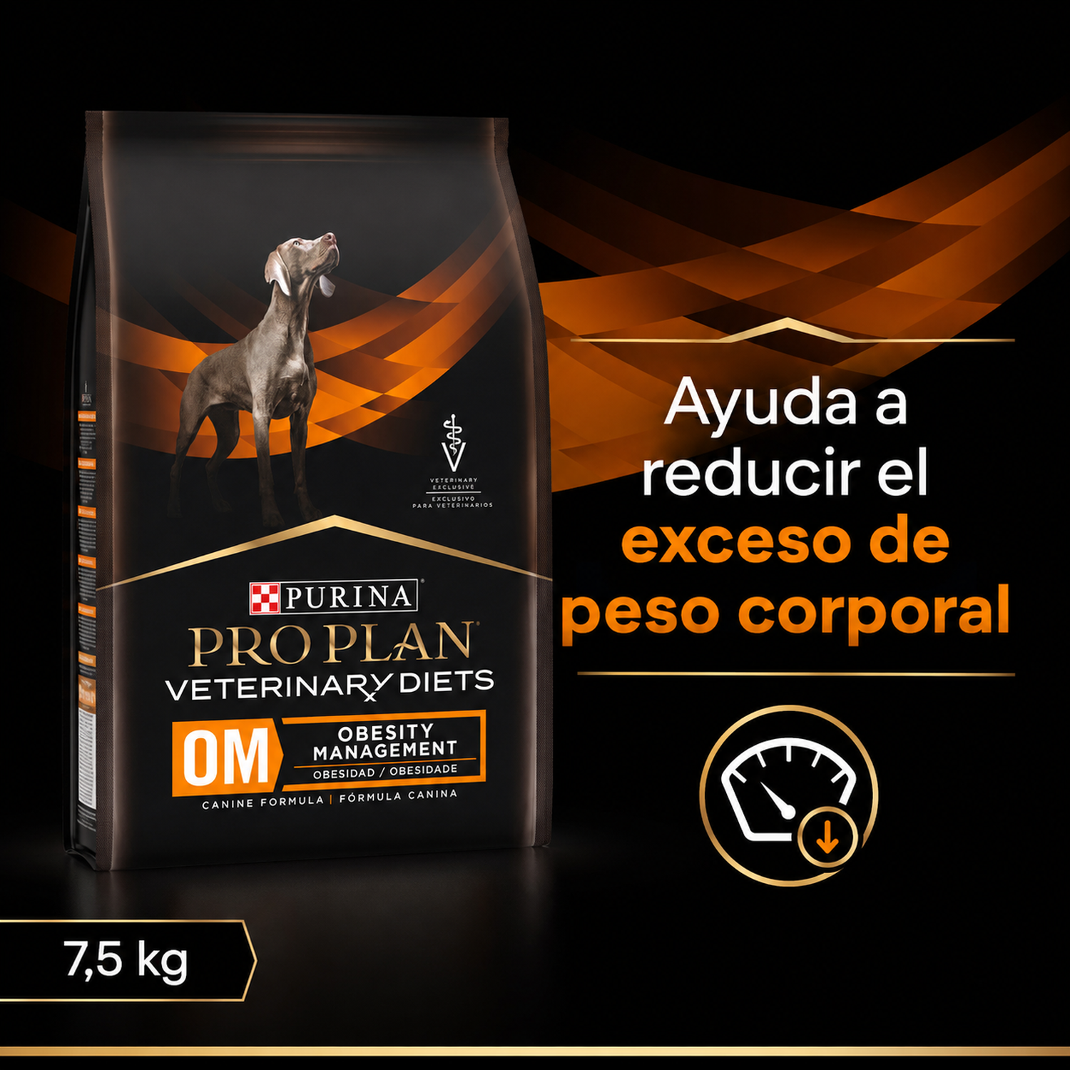 Pro Plan Vet Diets OM Obesidad Perro 7,5 kg-7