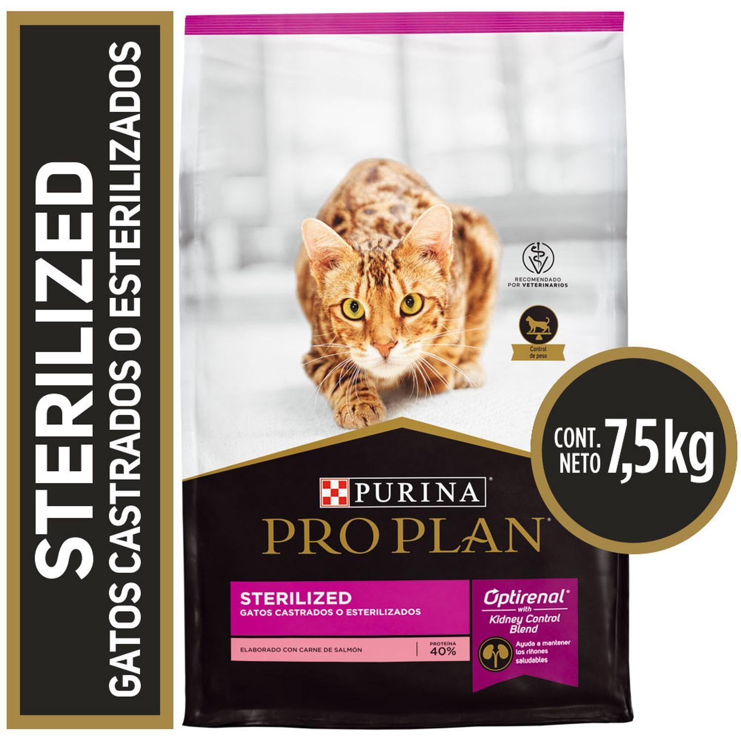 Pro Plan Sterilized Optirenal Gato Castrado 7,5 Kg-0
