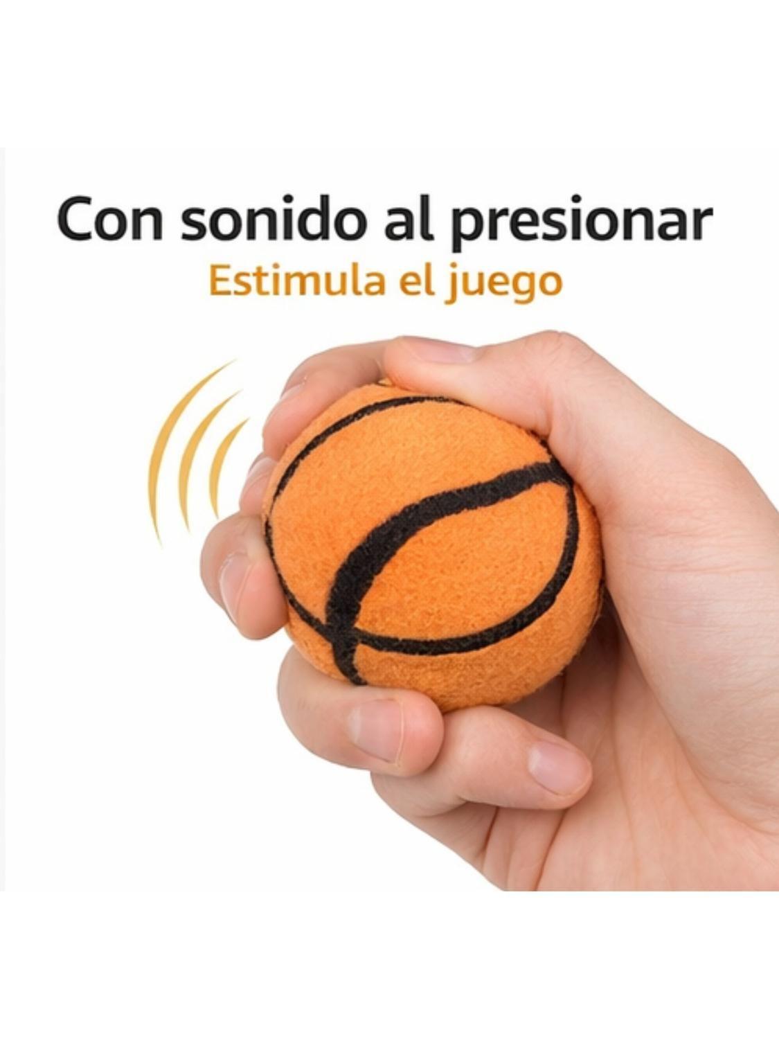 Pack 3 Pelotas con Sonido para Perros 7.6 cm-2