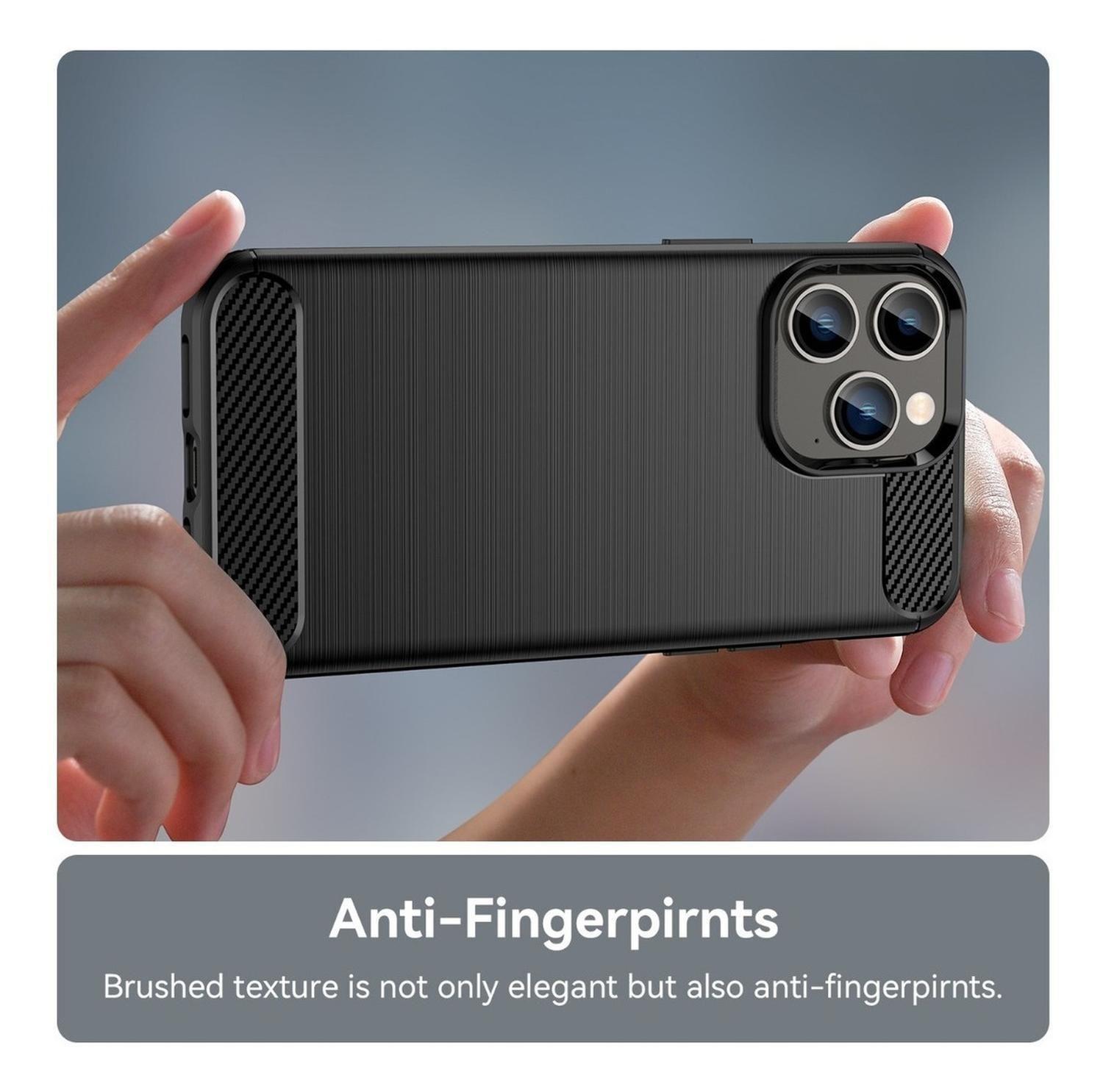 Carcasa para iPhone 14 Pro Fibra de Carbono Antigolpes-6