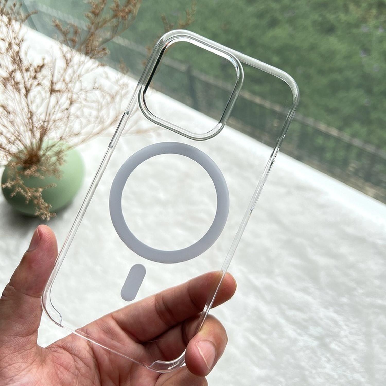 Carcasa Para iPhone 14 Plus Transparente / Magsafe +hidrogel-6
