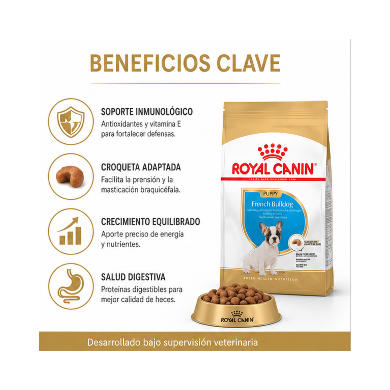 Royal Canin Bulldog Frances Puppy Saco 3kg-2