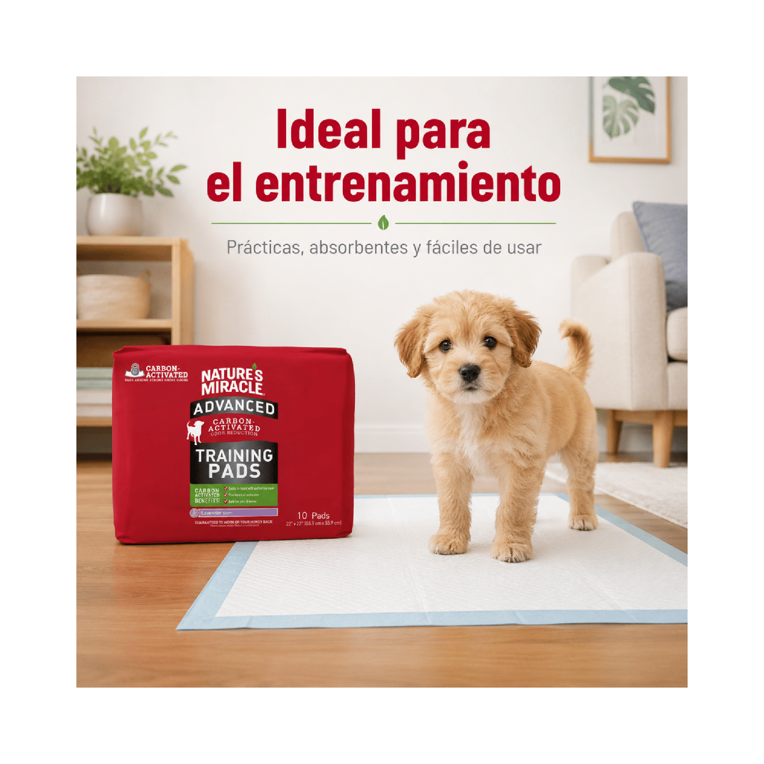 Sabanillas Perro Nature's Miracle 10 Un Carbón-2