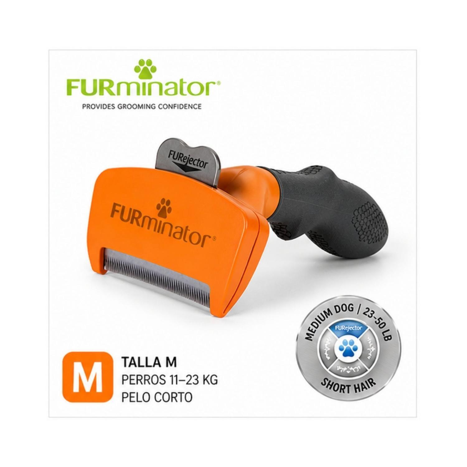 FURminator Perro Pelo Corto M Deslanador-1