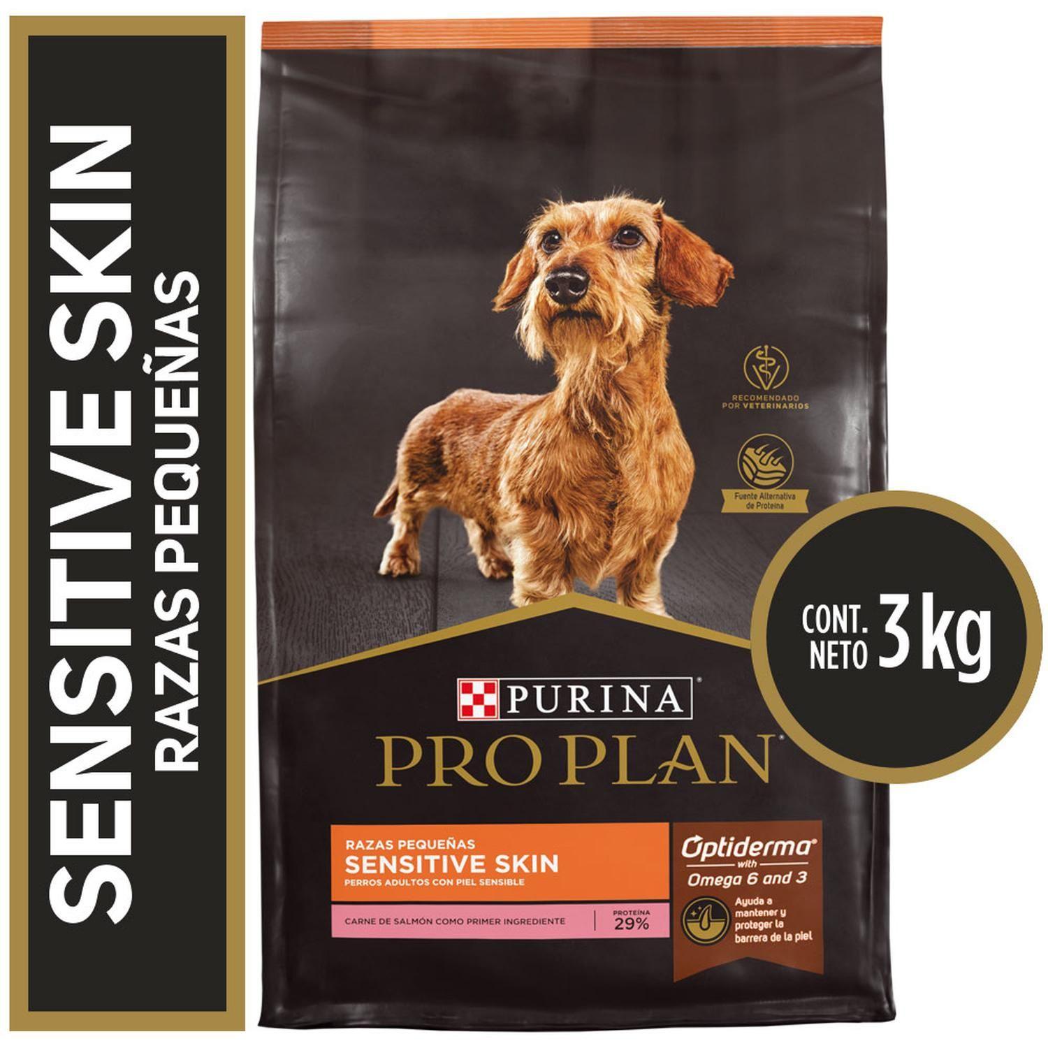 Pro Plan Perro Sensitive Skin Salmón Raza Pequeña 3 Kg-0