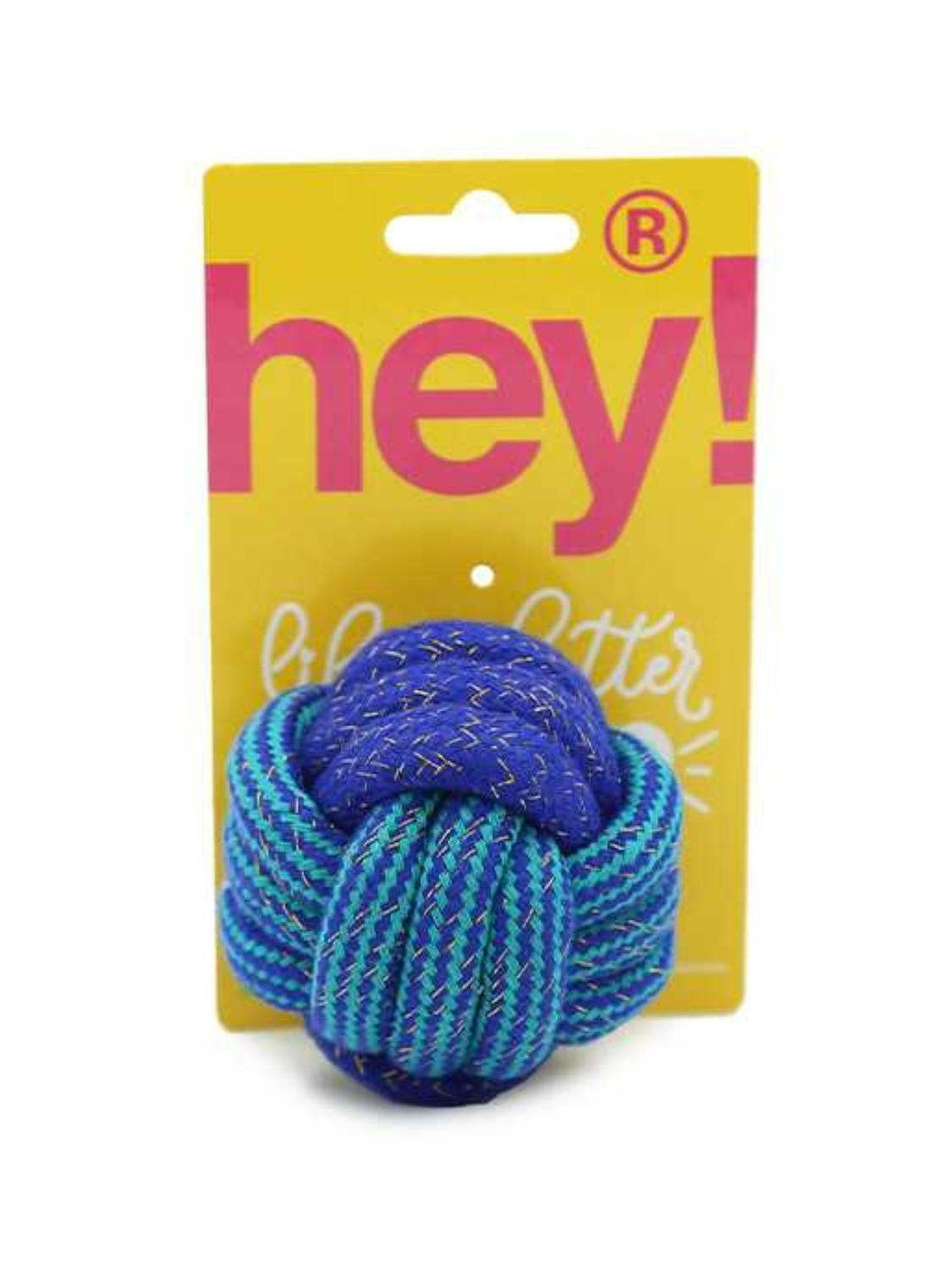 Pelota con Cuerda Hey 7 cm Juguete Resistente Perros-2