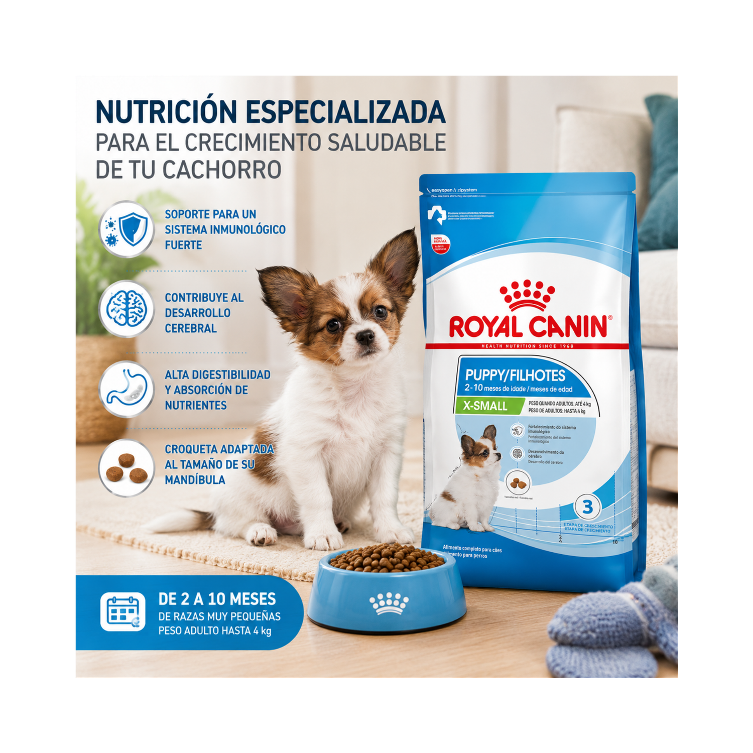 Royal Canin X-small Puppy 1 Kg.-4