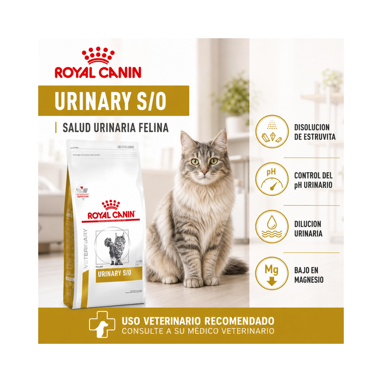 Royal Canin Urinary S/o Feline 400gr-5