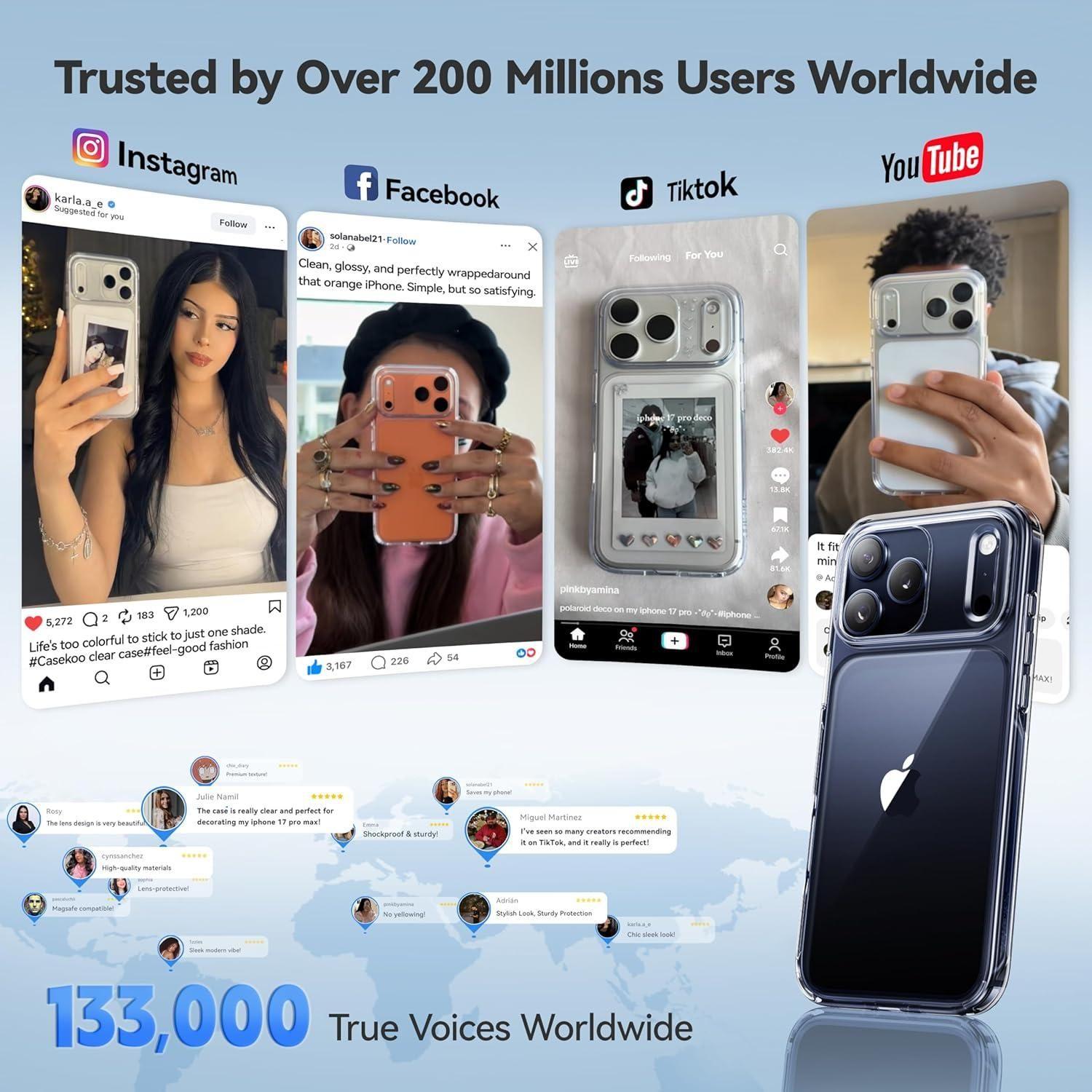 Carcasa para iPhone 17 Pro Transparente Antigolpe Silicona-8