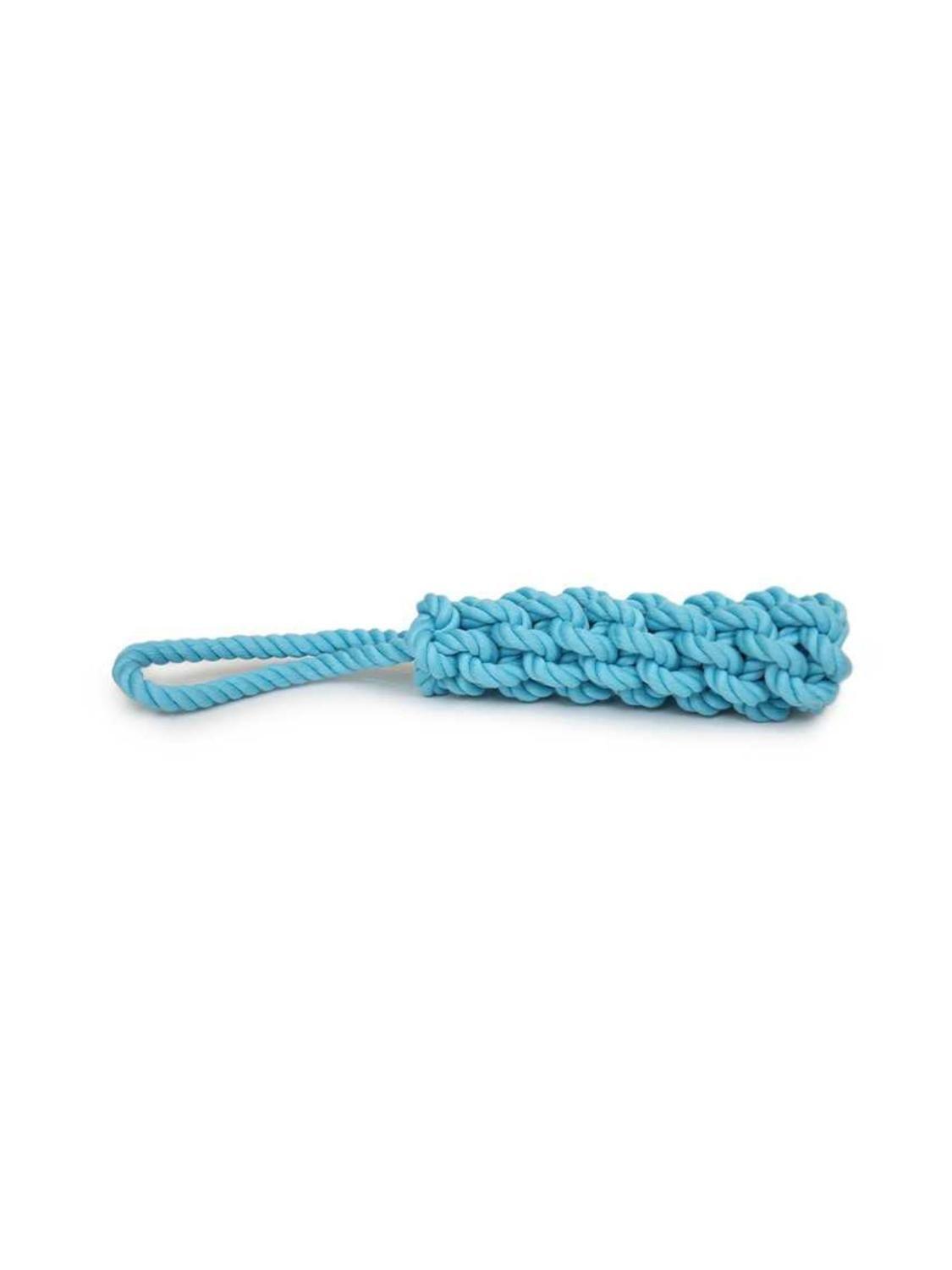 Juguete Cuerda Trenzada Hey! 32 cm Celeste para Perros-4