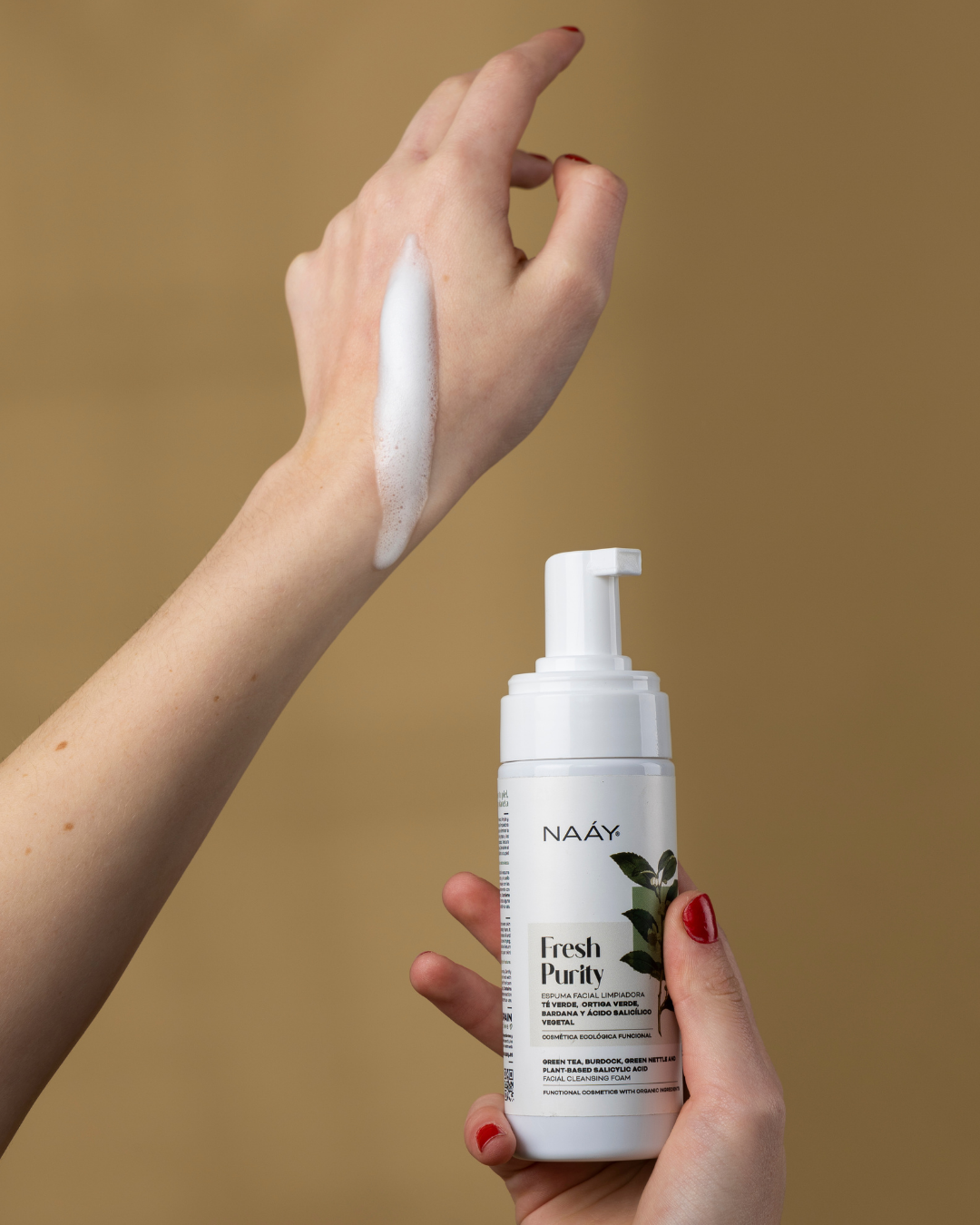 Espuma limpiadora facial Pieles grasas Fresh Purity-1