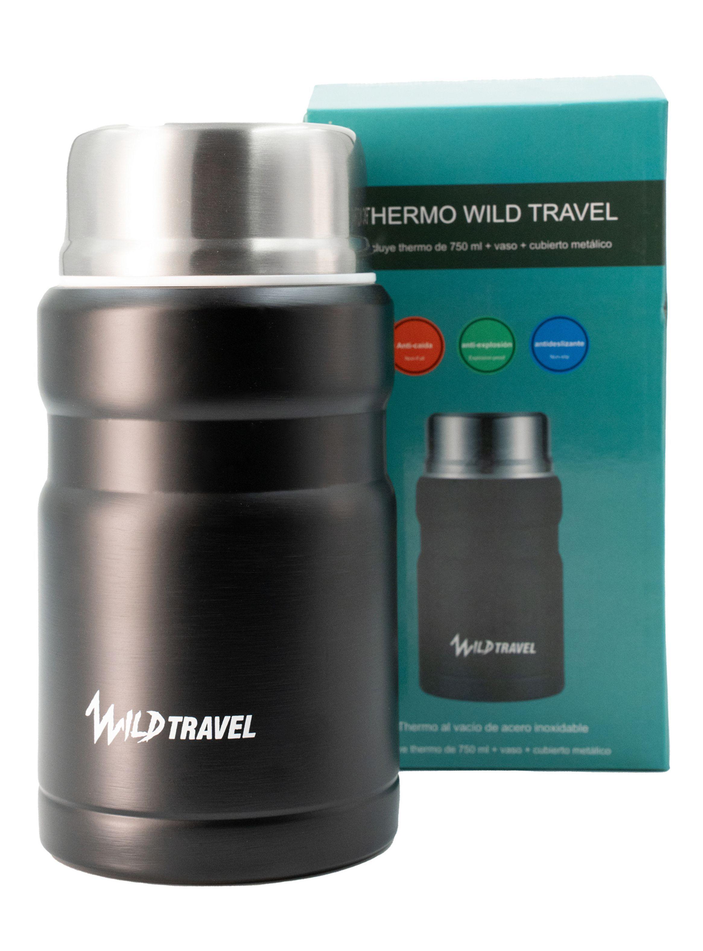 Termo Comida Y Líquido Wild Travel 750 Ml Tarro Outdoor-5