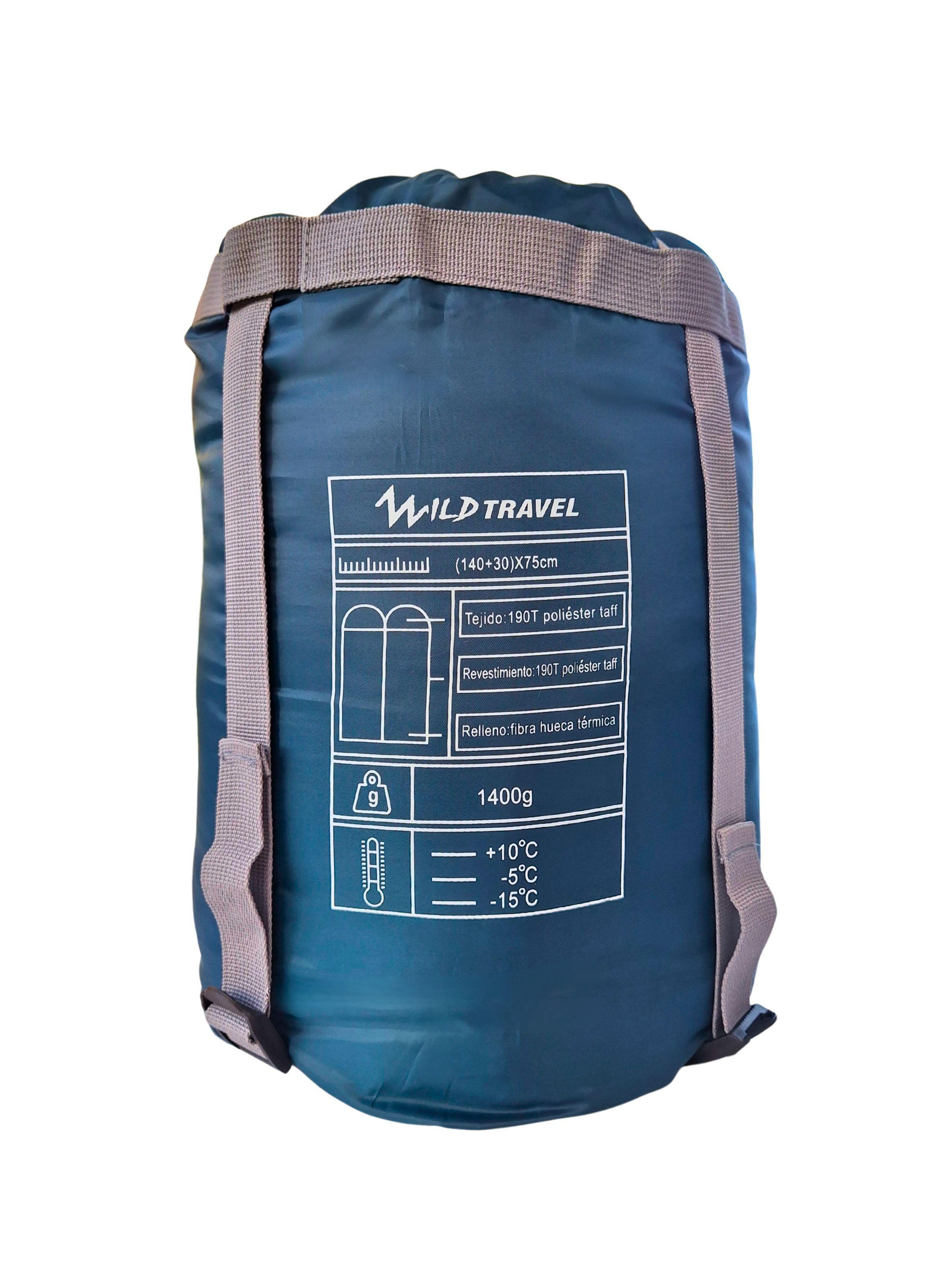 Saco Dormir Infantil Niño Kids Extremo Wild Travel -15° +10º 1400g-6