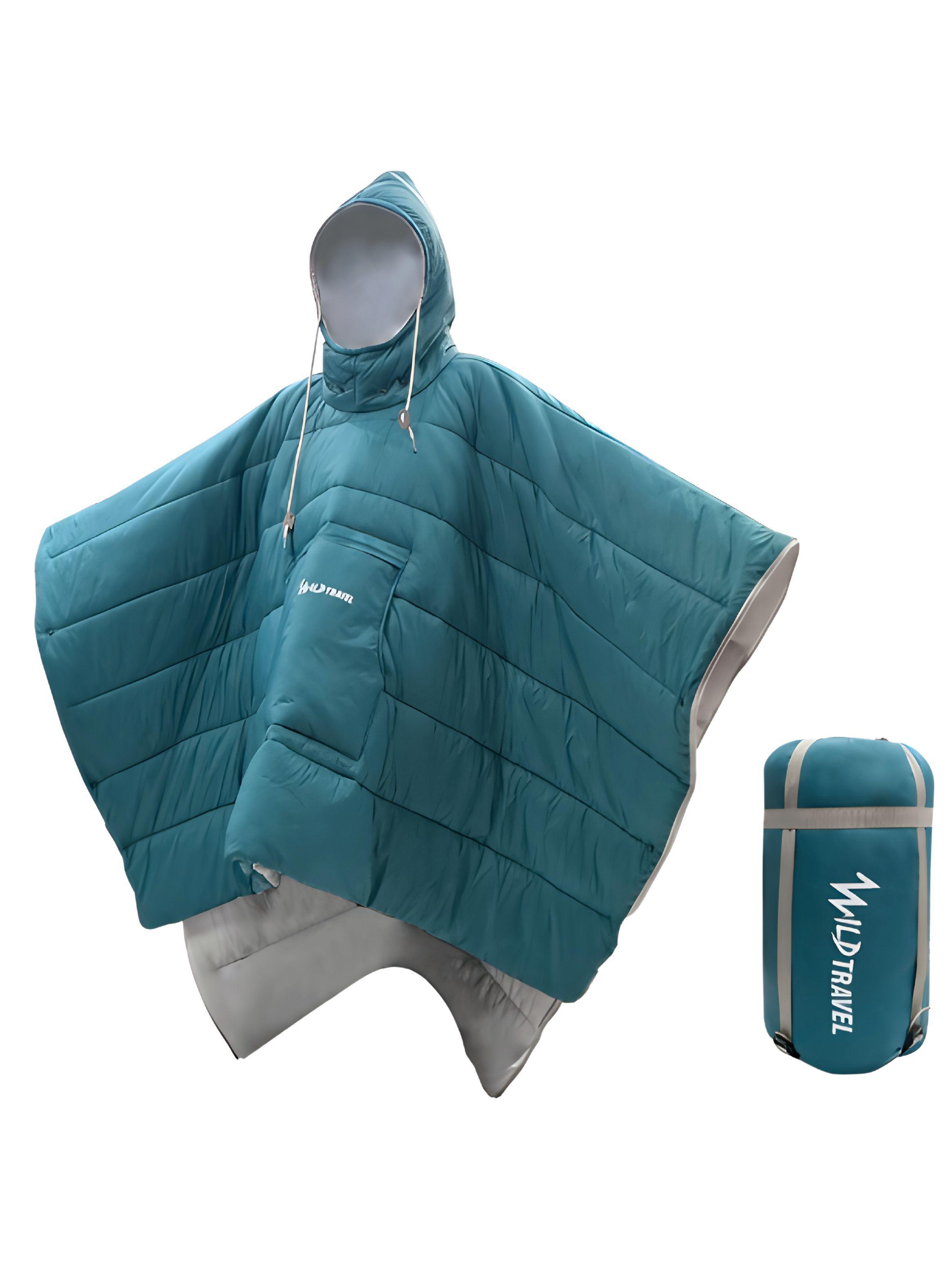 Saco de Dormir Capa DualTrekk WildTravel +5º Camping 1000 g-0