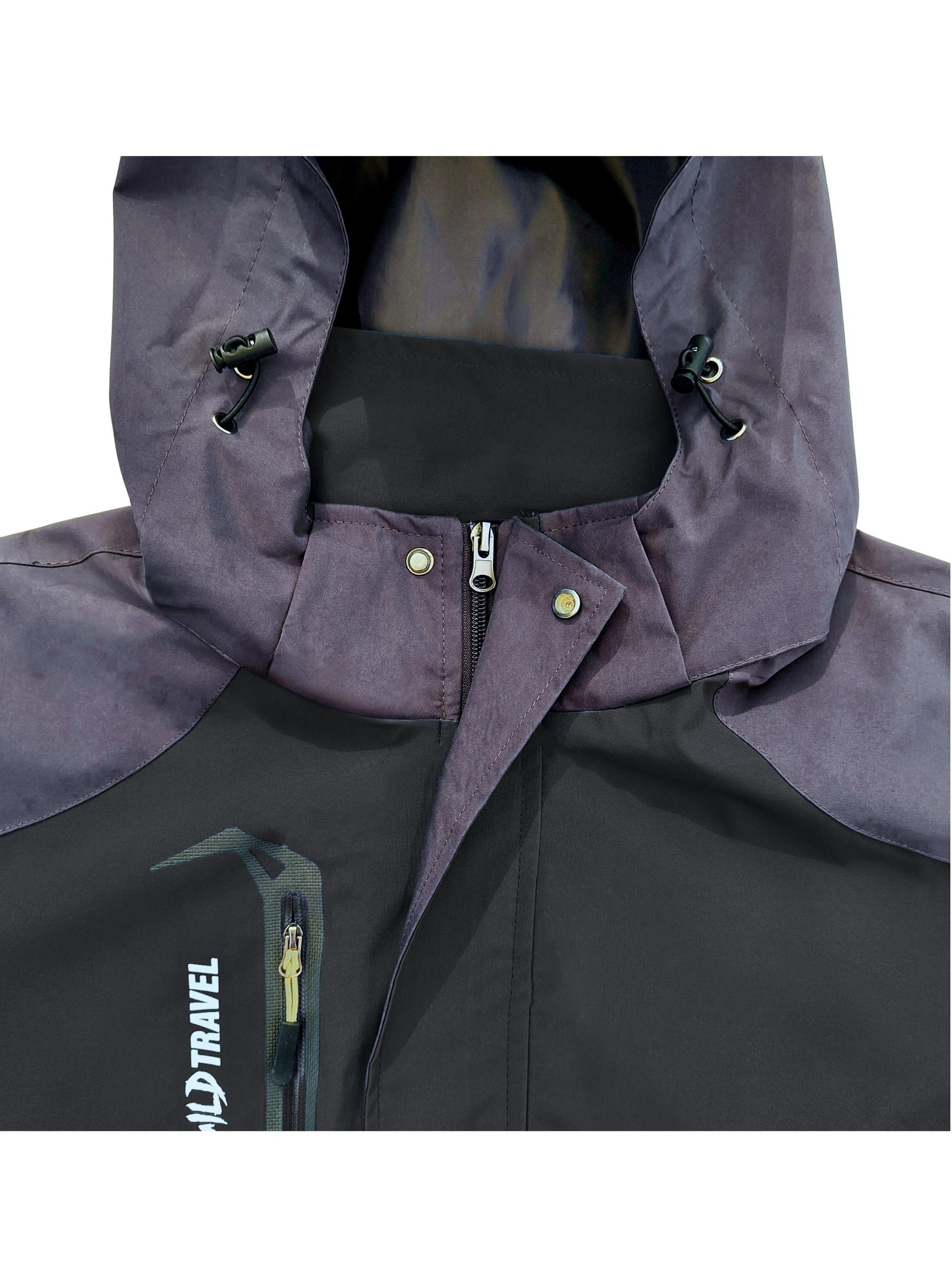 Chaqueta Corta Viento Impermeable Premium WildTravel Hombre-3