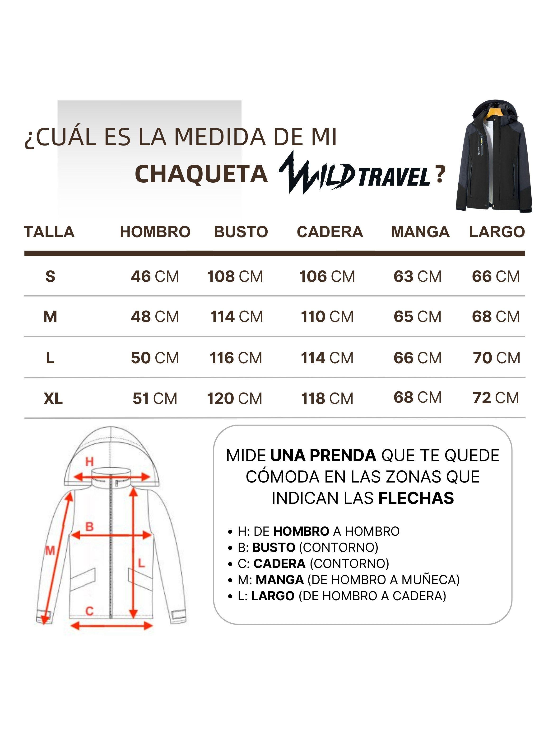 Chaqueta Corta Viento Impermeable Premium WildTravel Hombre-5