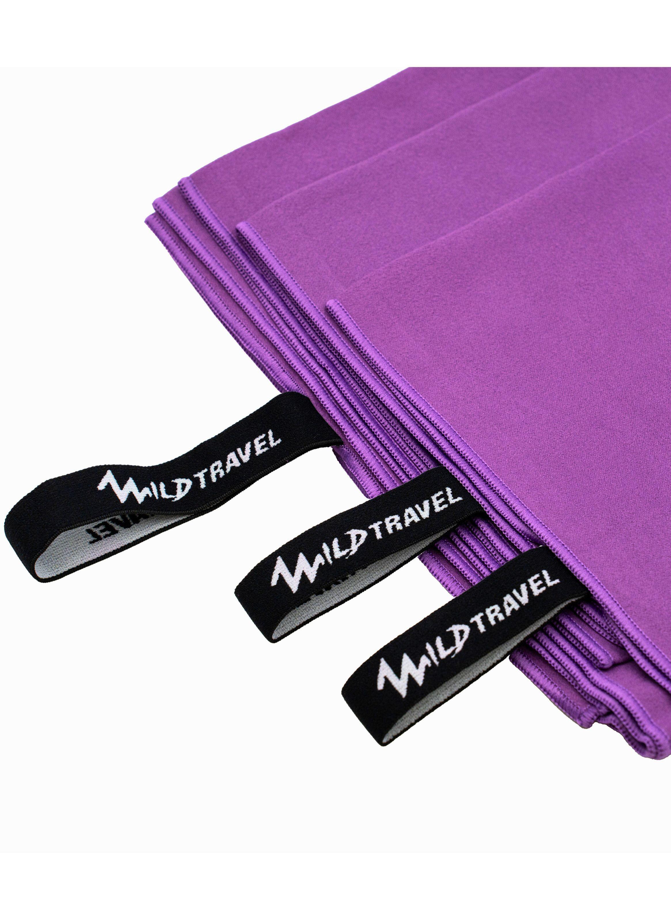 Pack 3 Toalla Microfibra Azul Wild Travel Secado Rápido-6