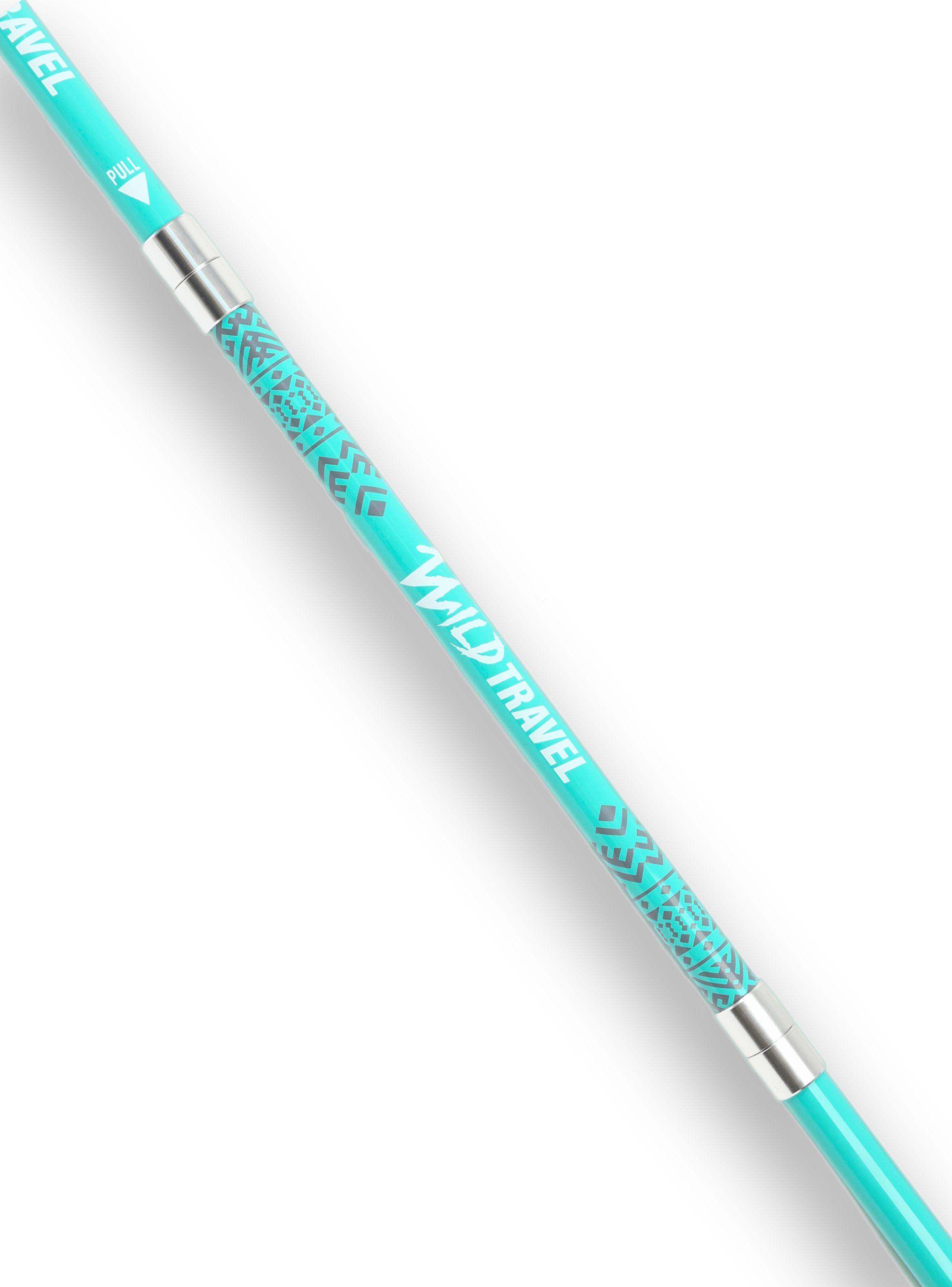 Bastones De Trekking 2 Unidades Par Plegable Aluminio 7075-3