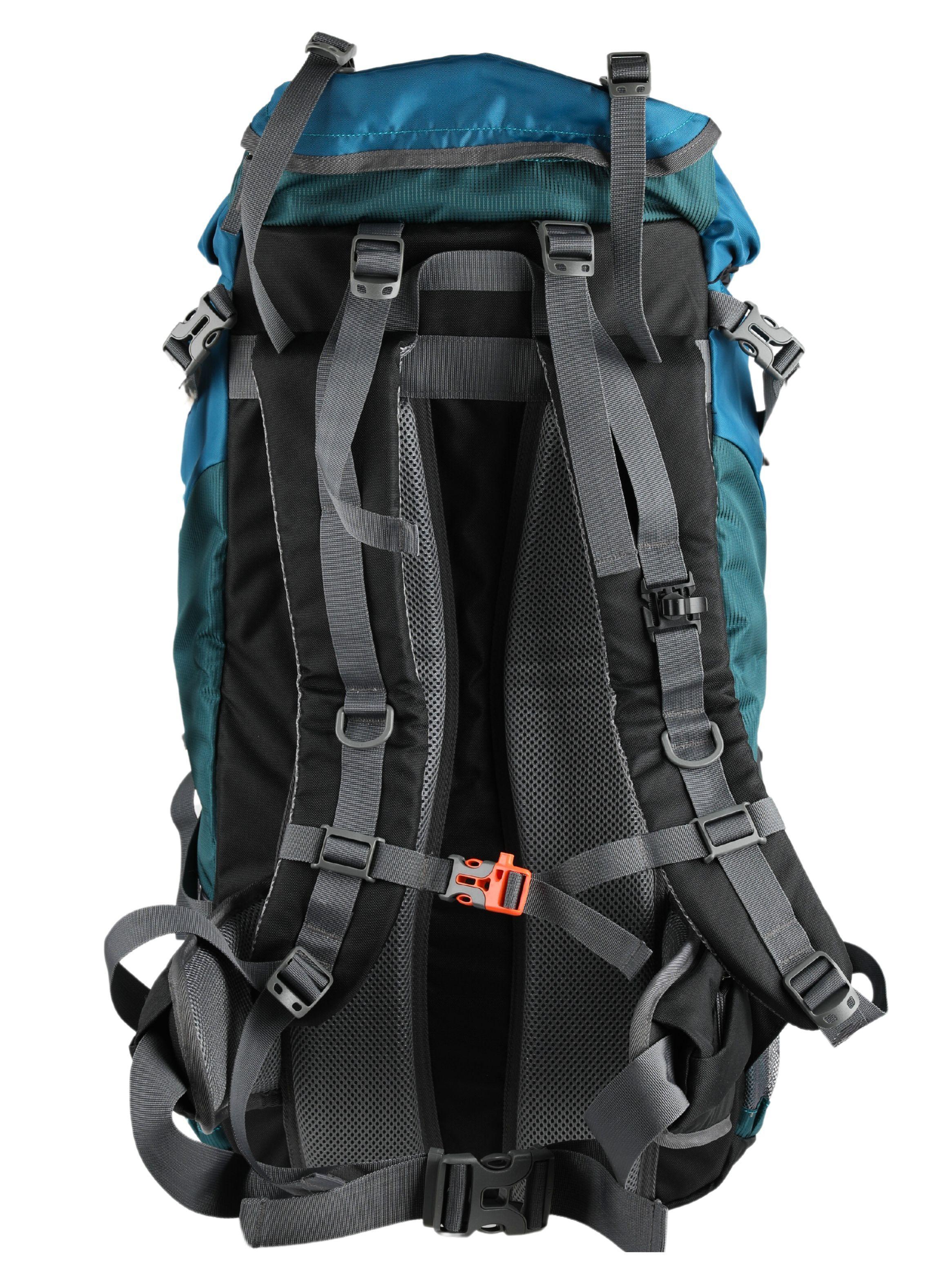 Mochila Trekking y Camping ExploreTrail 60 litros WildTravel-3