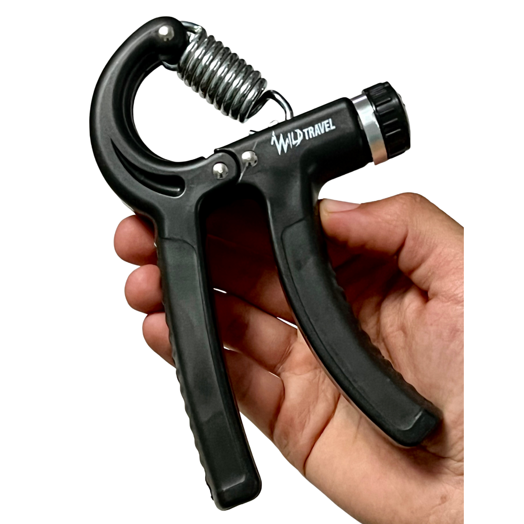 Hand Grip Ejercitador De Manos Ajustable 5-60 Kg Wild Travel-3