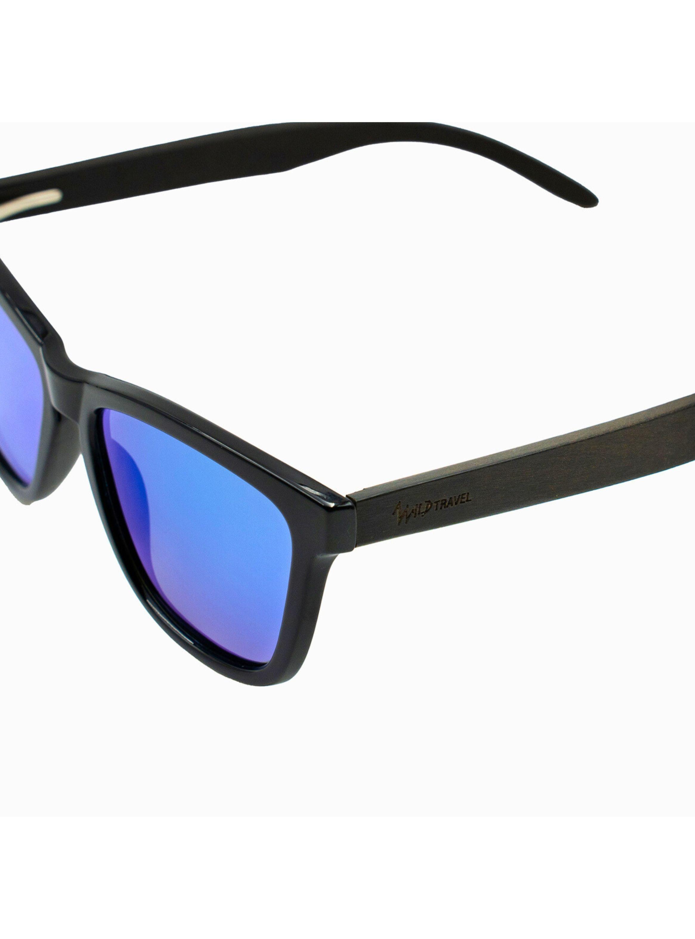 Gafas Lentes De Sol Wild Travel Bambú Uv400 Madera + Estuche Espejados-4
