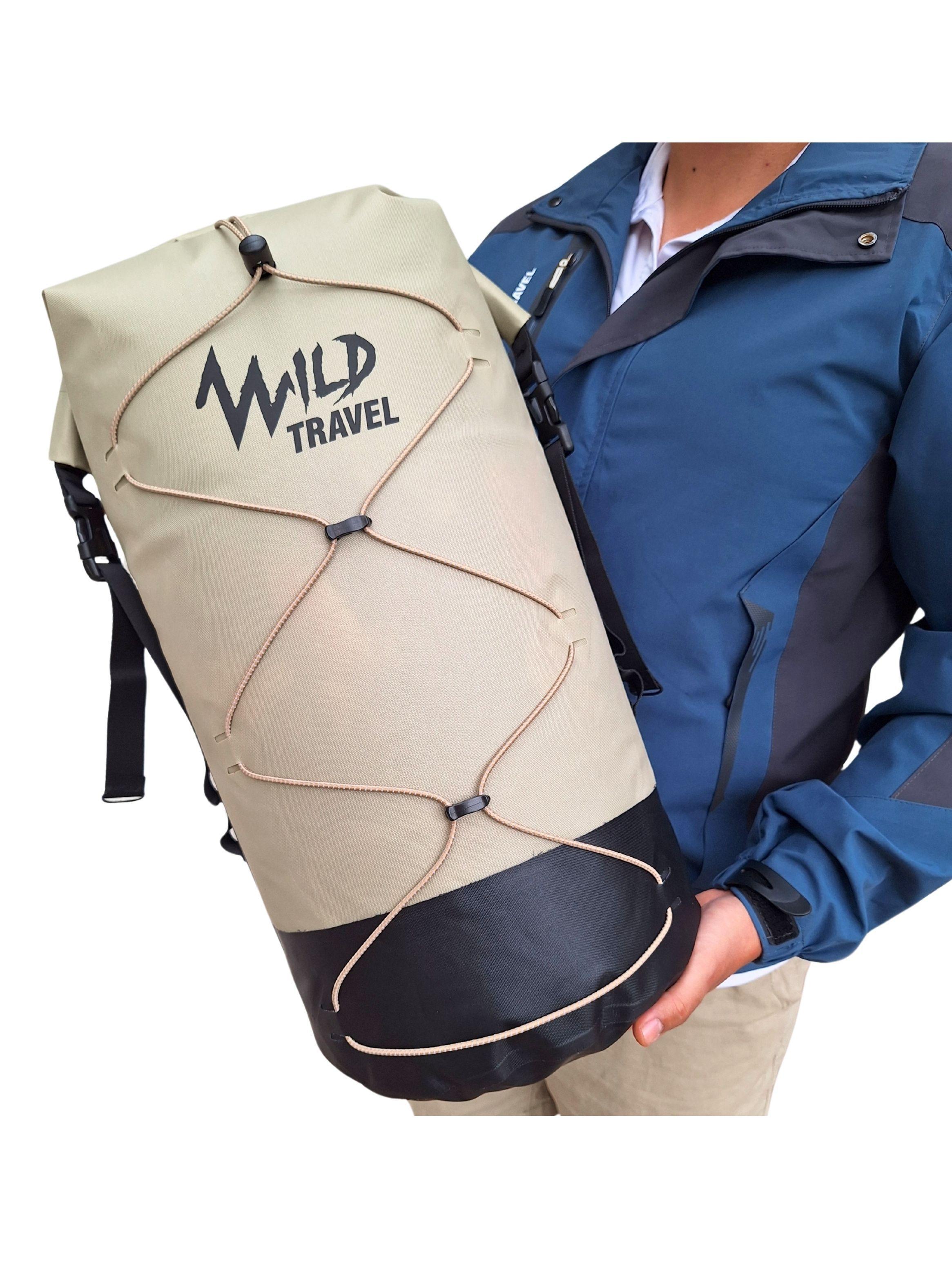 Mochila Impermeable DryBag 30L Bolso Seco Outdoor Waterproof Tipo Estanca Wild Travel-7