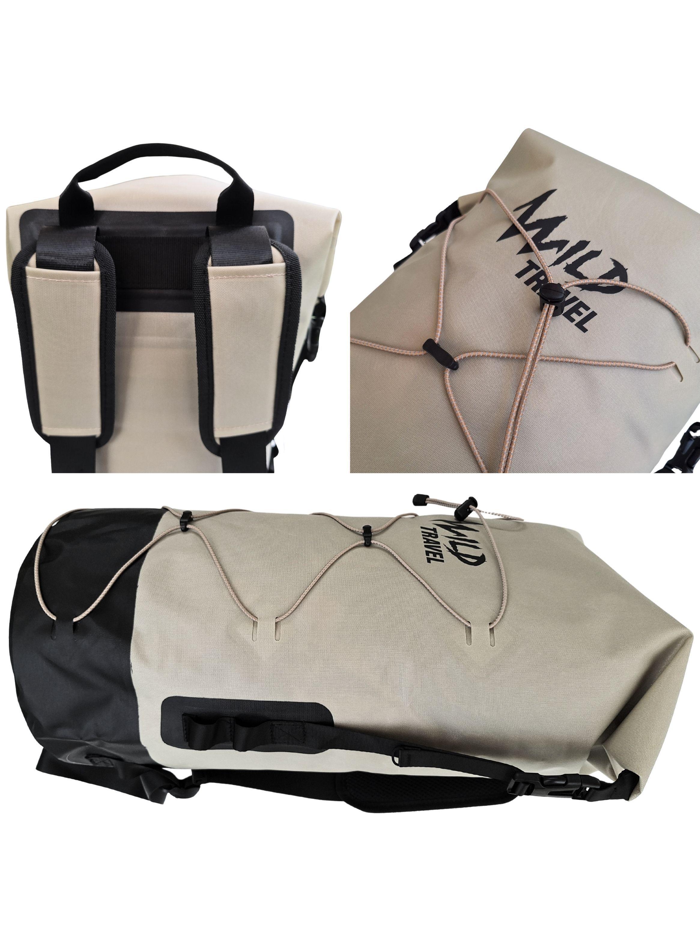 Mochila Impermeable DryBag 30L Bolso Seco Outdoor Waterproof Tipo Estanca Wild Travel-6