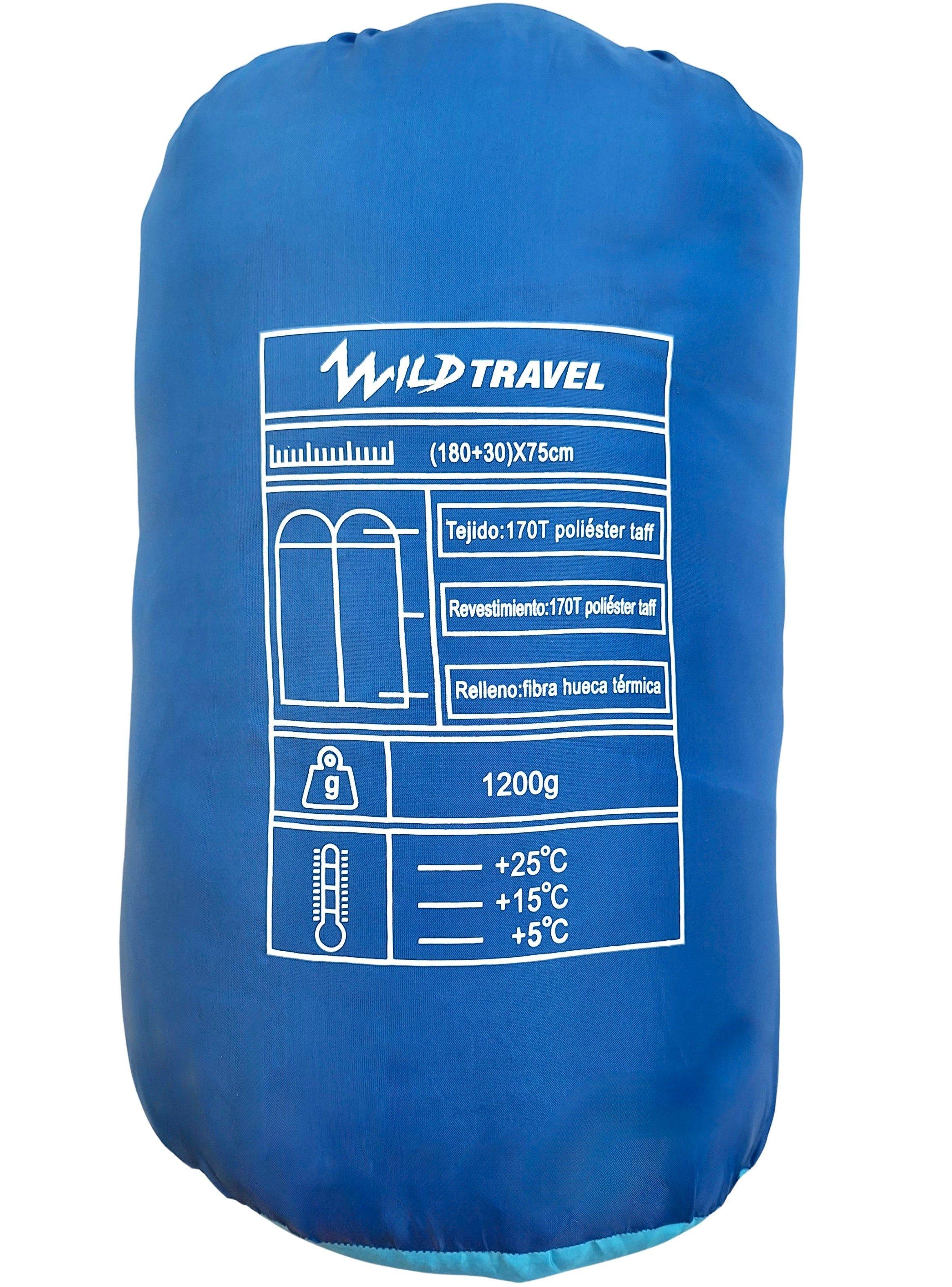 Saco De Dormir Ultra Ligero Verano Alpine Dreamer Wild Travel +5°+25° 1200g-6