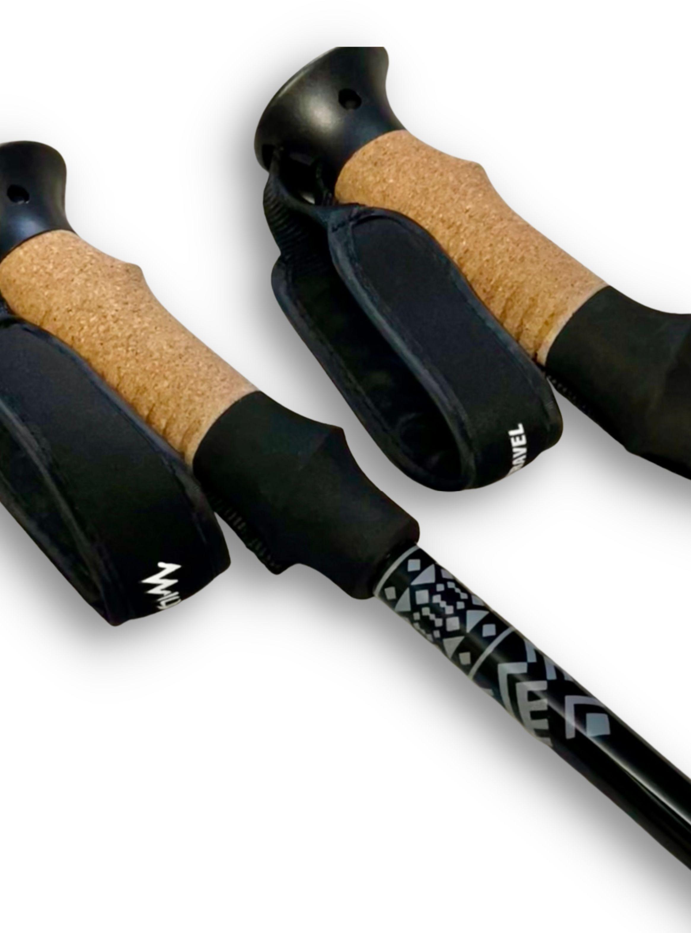 Bastones de Trekking Wild Travel 2 unidades Celeste-3