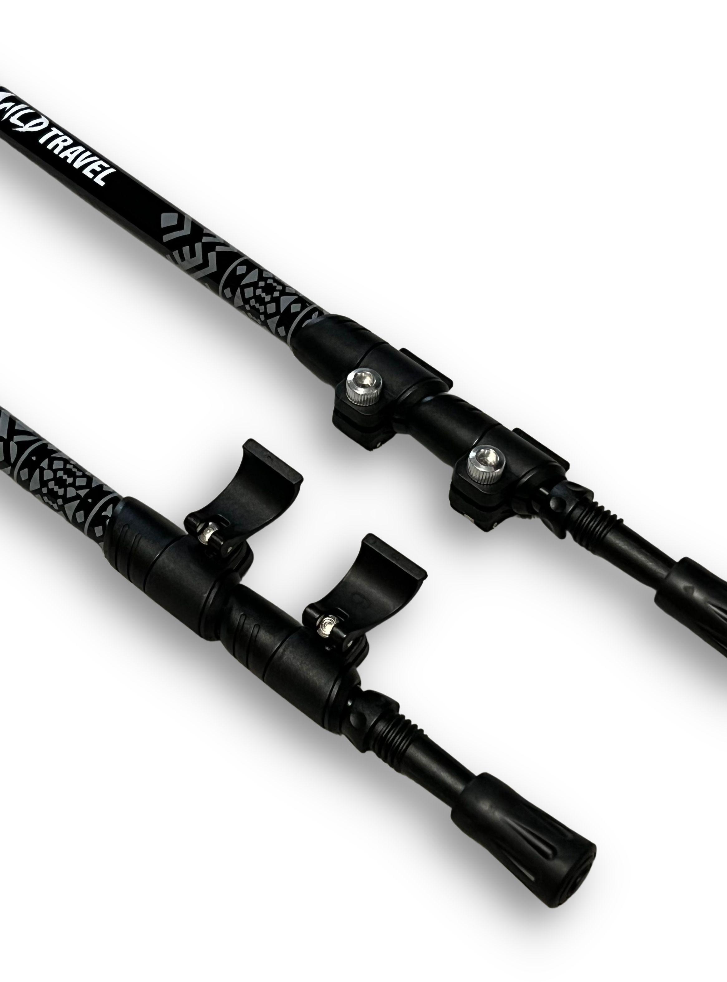 Bastones de Trekking Wild Travel 2 unidades Celeste-4