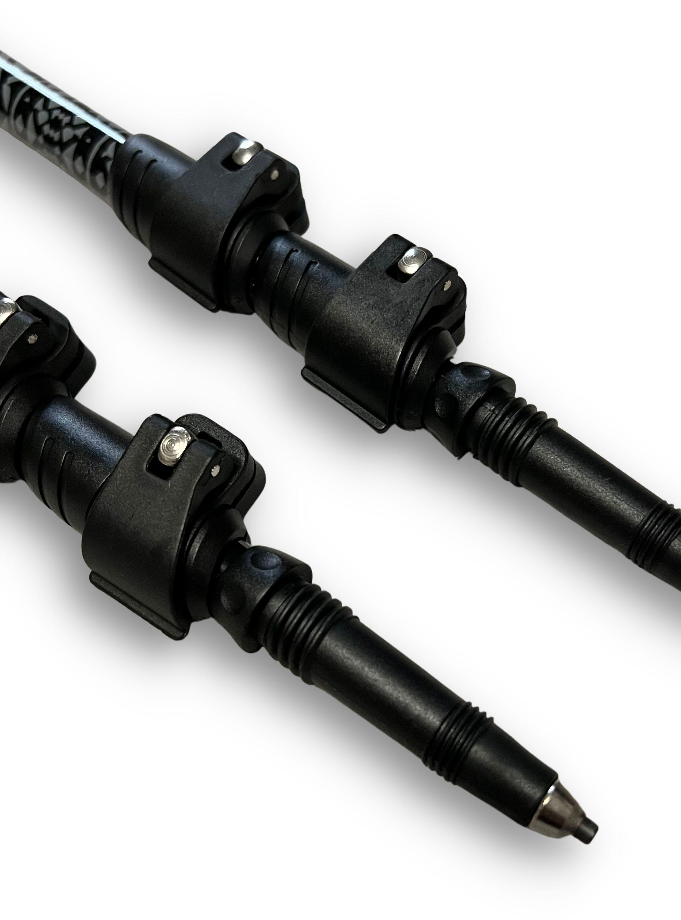 Bastones de Trekking Wild Travel 2 unidades Celeste-5