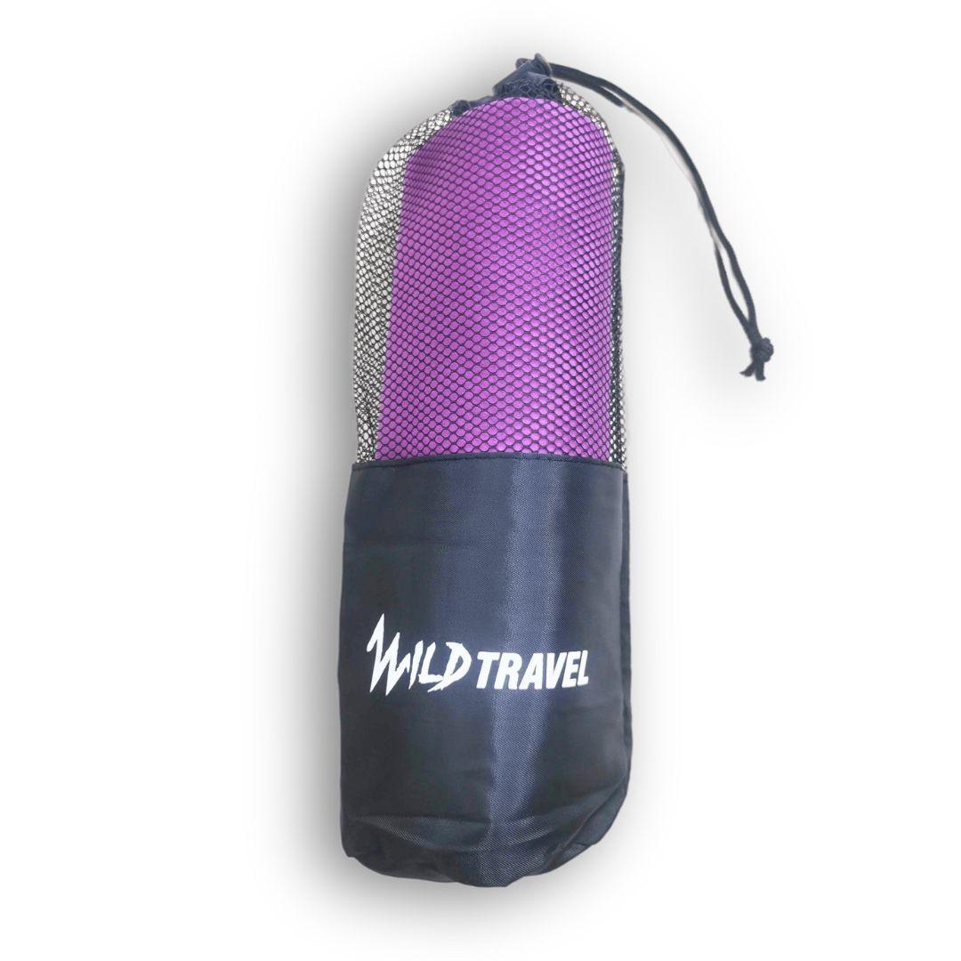 Pack 3 Toalla Microfibra Morado Wild Travel Secado Rápido-4