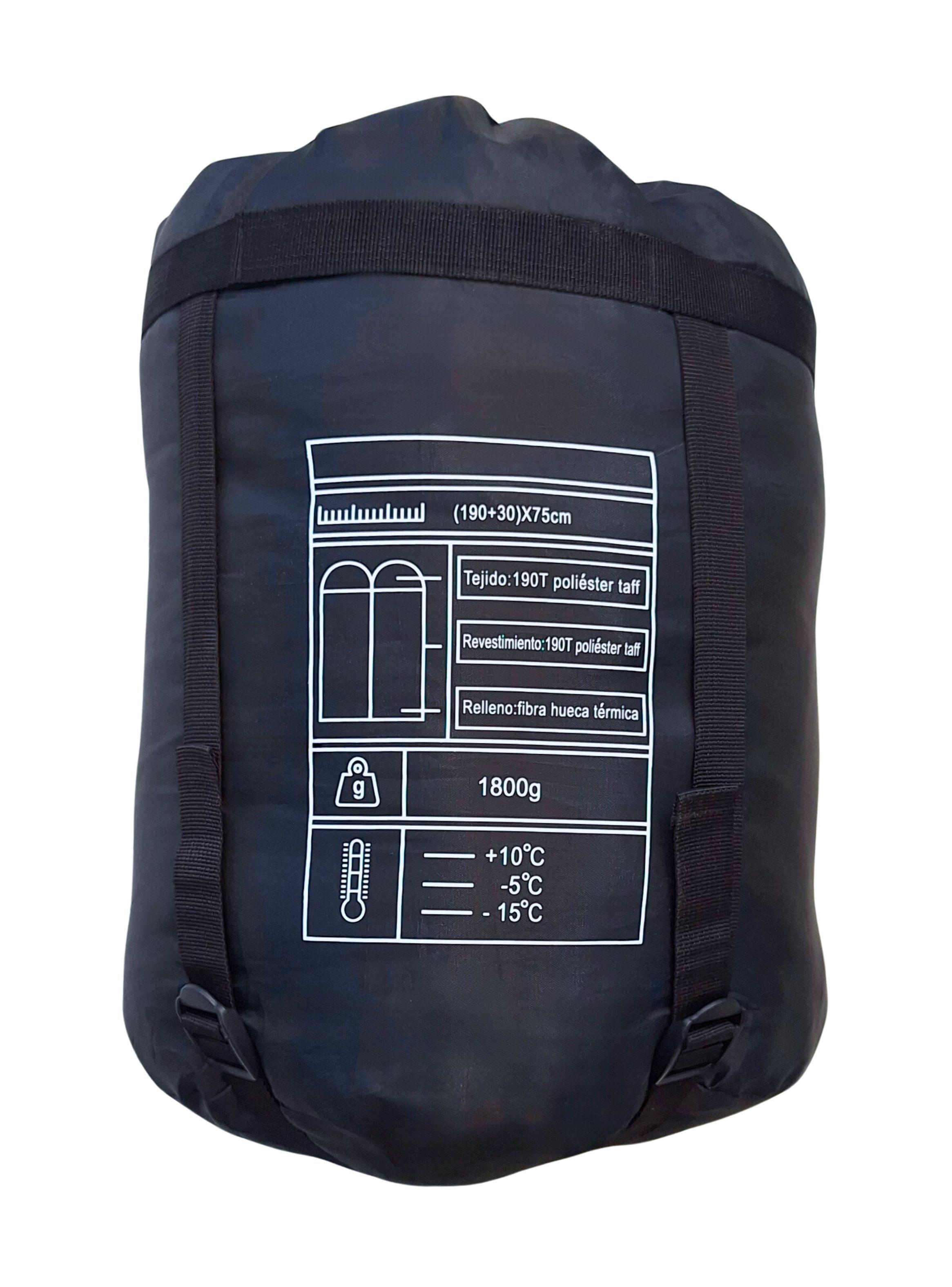 Saco De Dormir Extremo Wild Travel -15° +10° Azul 1800g-7