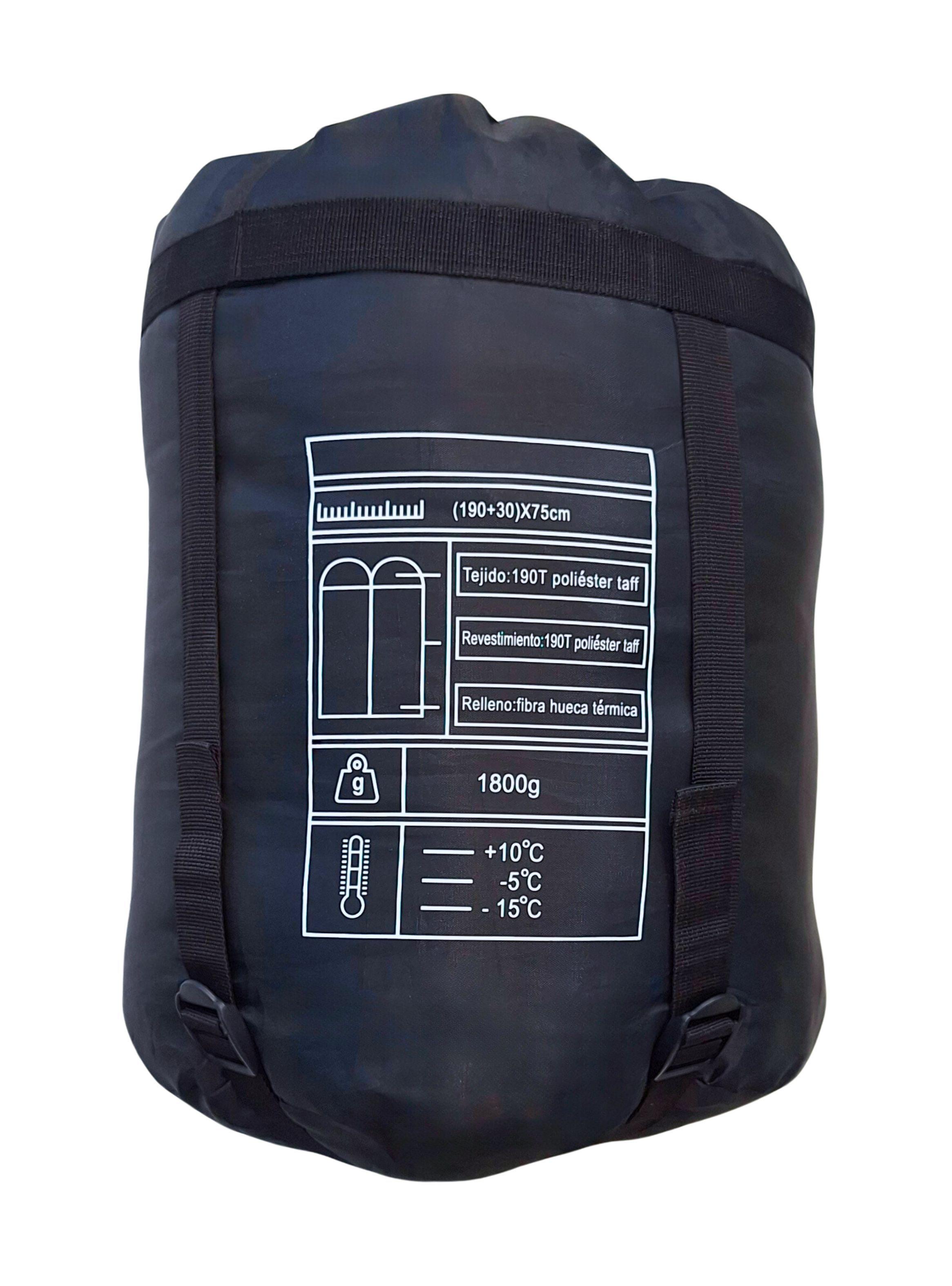 Saco De Dormir Extremo Wild Travel -15° +10° Morado 1800g-7